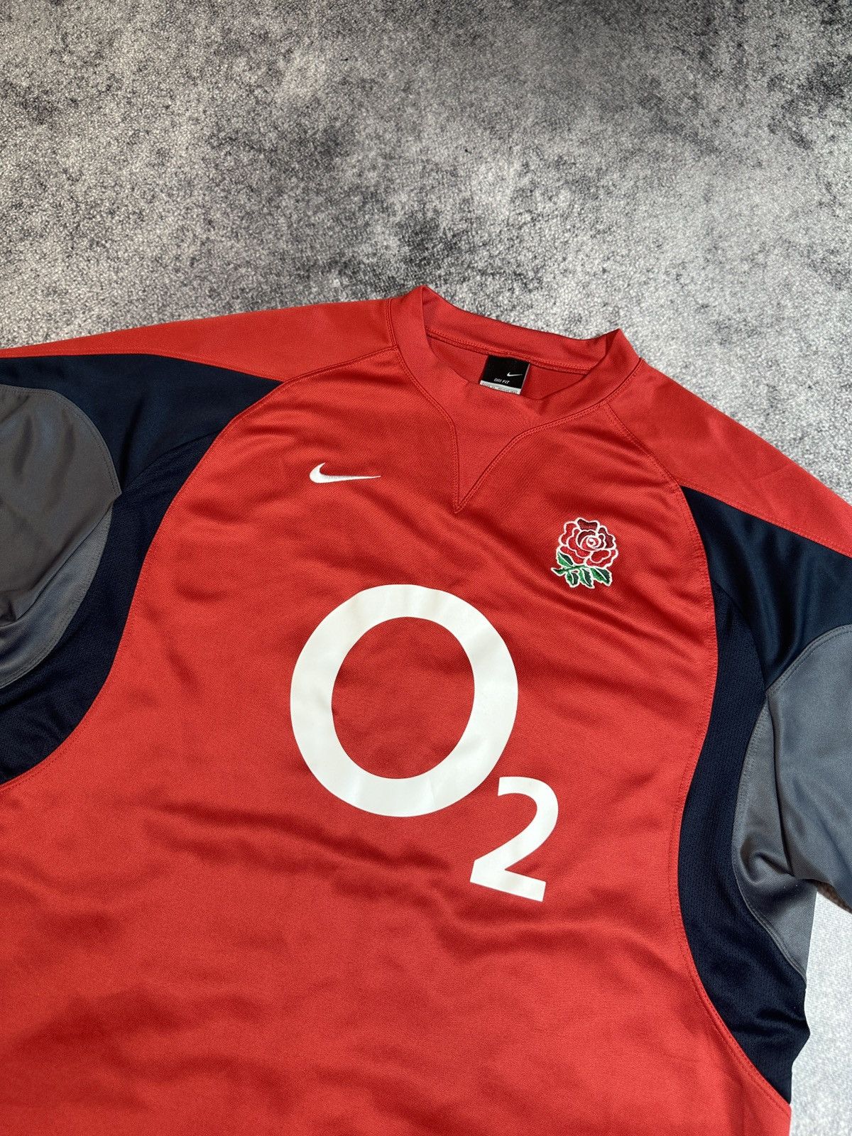 Nike × Vintage vintage Nike England O2 Rugby Streetwear rare Jersey VTg XL Size US XL / EU 56 / 4 - 2 Thumbnail