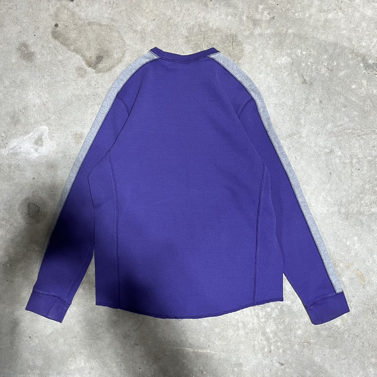 Nike × Vintage Nike 90s/Y2K Washington Thermal Crewneck Sweatshirt Mens XL Size US XL / EU 56 / 4 - 3 Thumbnail