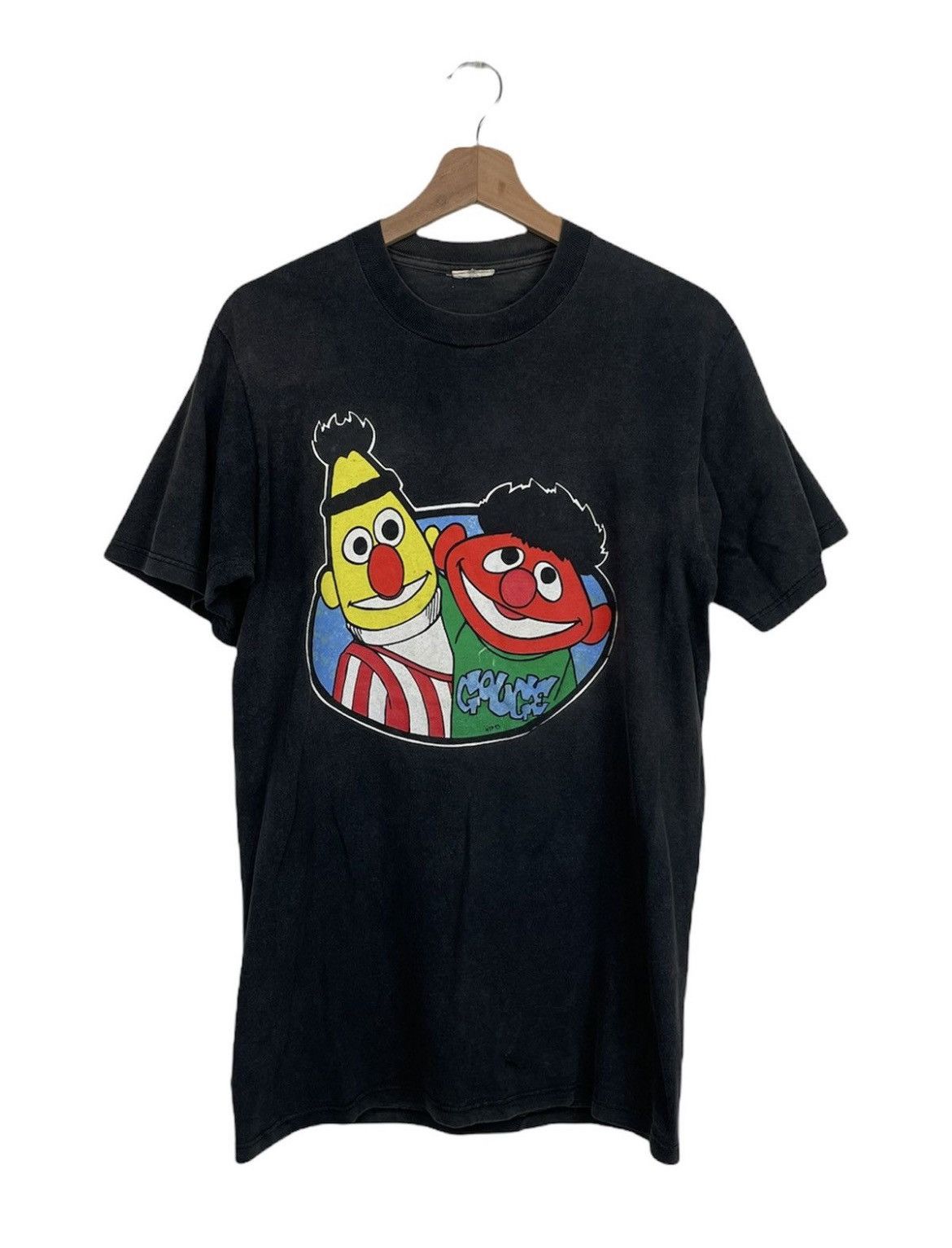 Vintage Vintage 90s Gouge Skate Tee - Bert & Ernie Parody - Rare OG Size US M / EU 48-50 / 2 - 1 Thumbnail