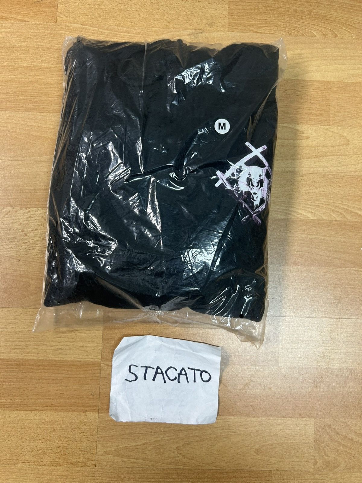Hollow Squad × Rap Tees × Xavier Wulf / Hollow Squad Pressure x Hollow Squad Xavier Wulf Palm Hand Hoodie Black Size US M / EU 48-50 / 2 - 2 Thumbnail