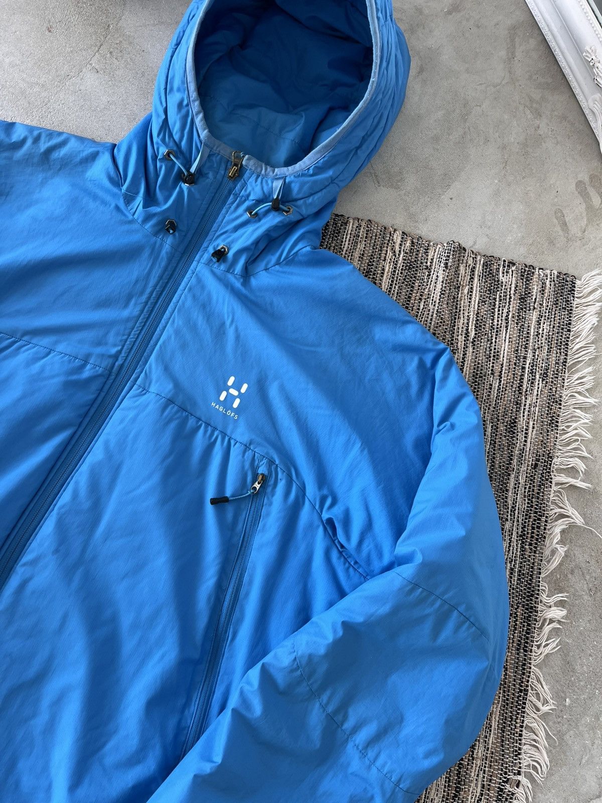 Haglofs Vintage Haglöfs Lightweight Down Jacket Blue outdoor Y2K Size US L / EU 52-54 / 3 - 6 Thumbnail