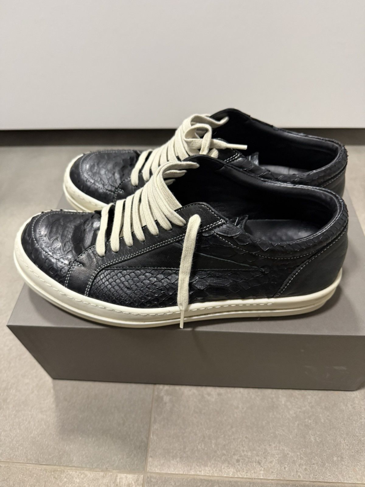 Rick Owens Rick Owens Vintage Sneaks Python Size US 9.5 / EU 42-43 - 5 Thumbnail