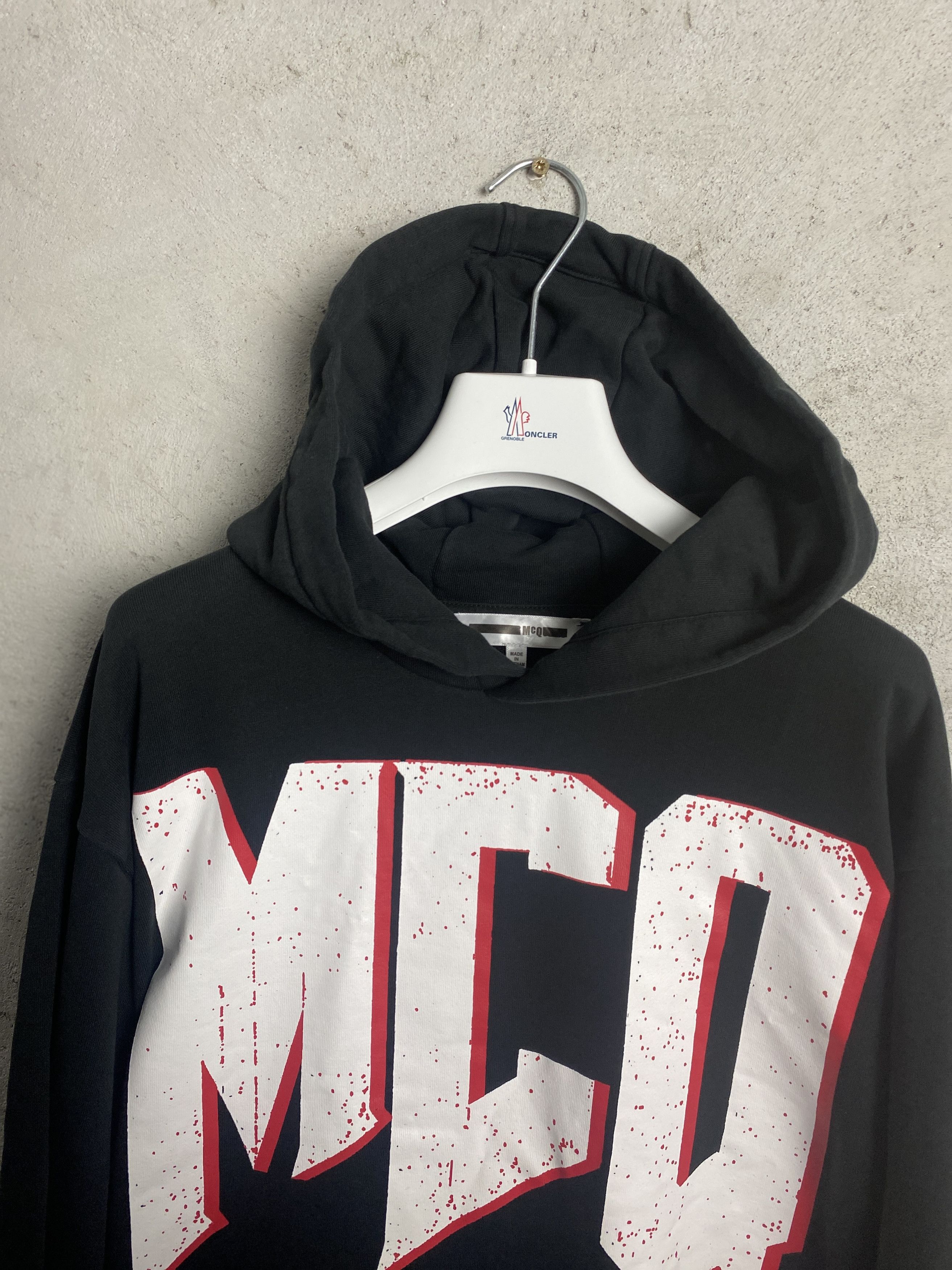 Alexander McQueen MCQ Alexander McQueen big logo printed hoodie Size US L / EU 52-54 / 3 - 2 Thumbnail