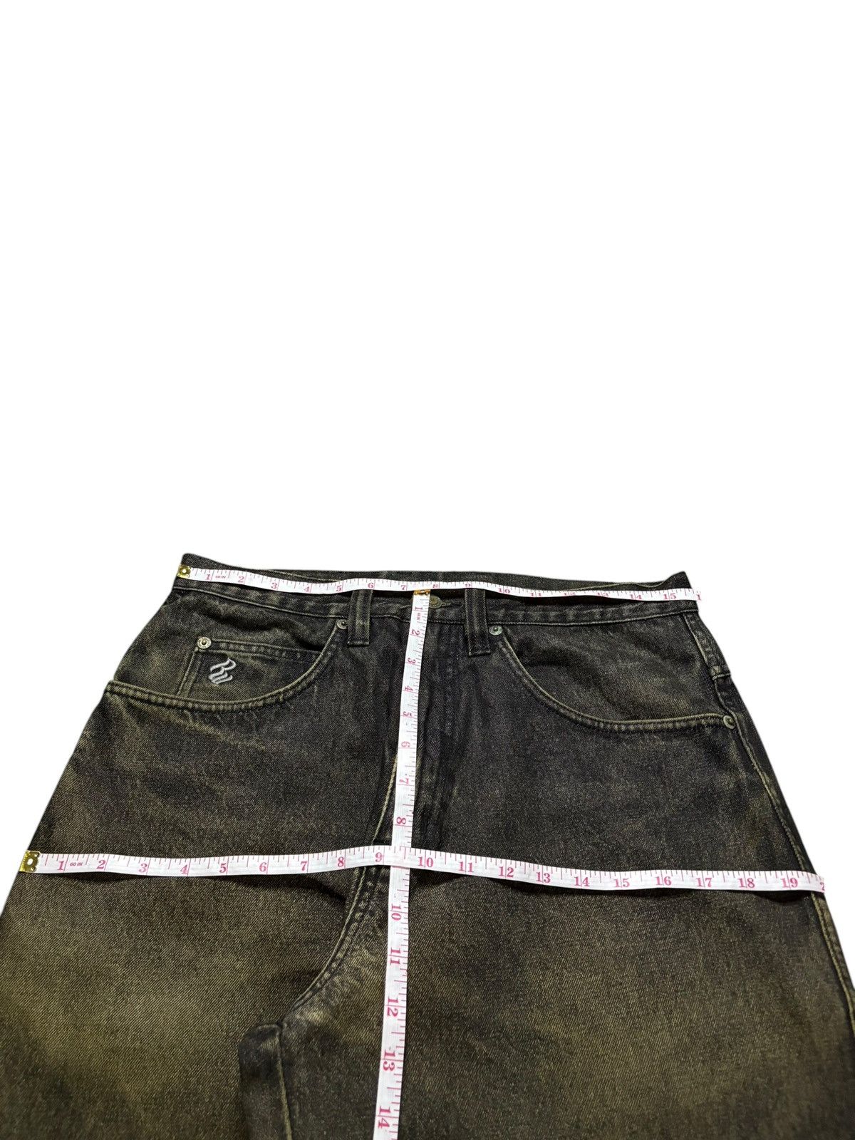 Rocawear Vintage Rocawear Rusty Wash Distressed Baggy Jeans Size US 32 / EU 48 - 12 Thumbnail
