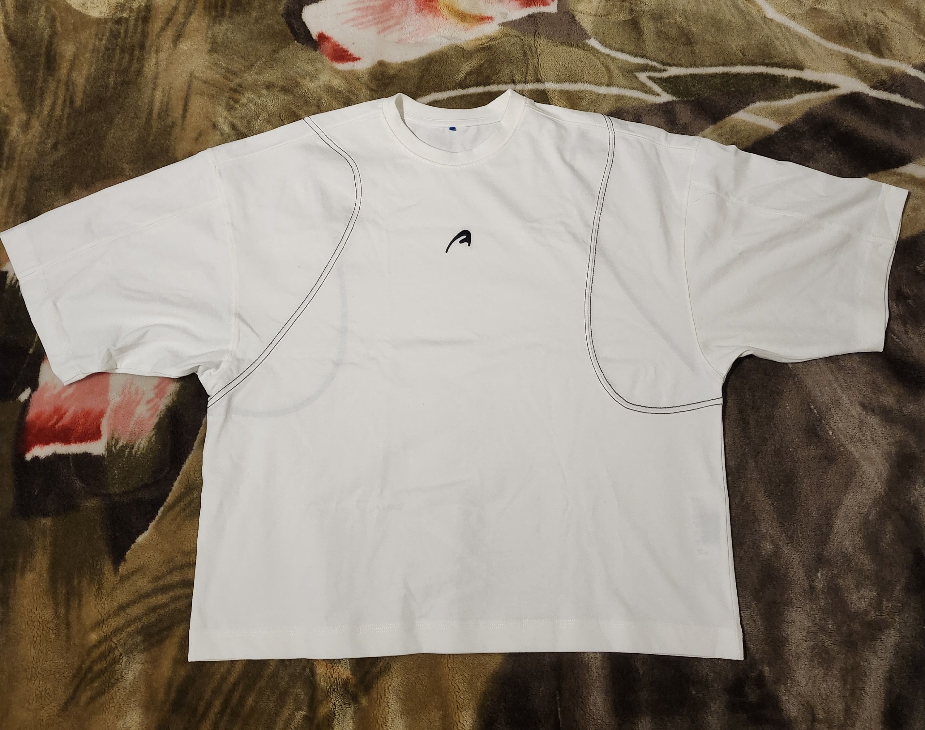 【 ADERERROR 】★A-peec logo t-shirt Ader Error White A-peec T-shirt | ModeSens