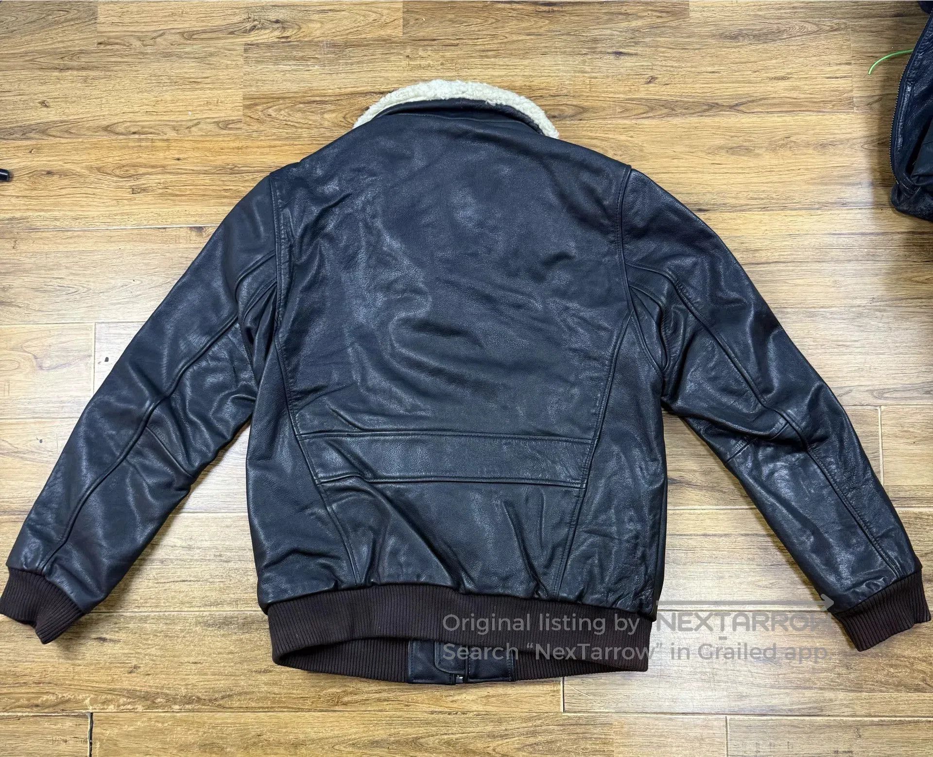 Other Daytona Men's Heavyweight Leather Jacket. Size US L / EU 52-54 / 3 - 2 Thumbnail