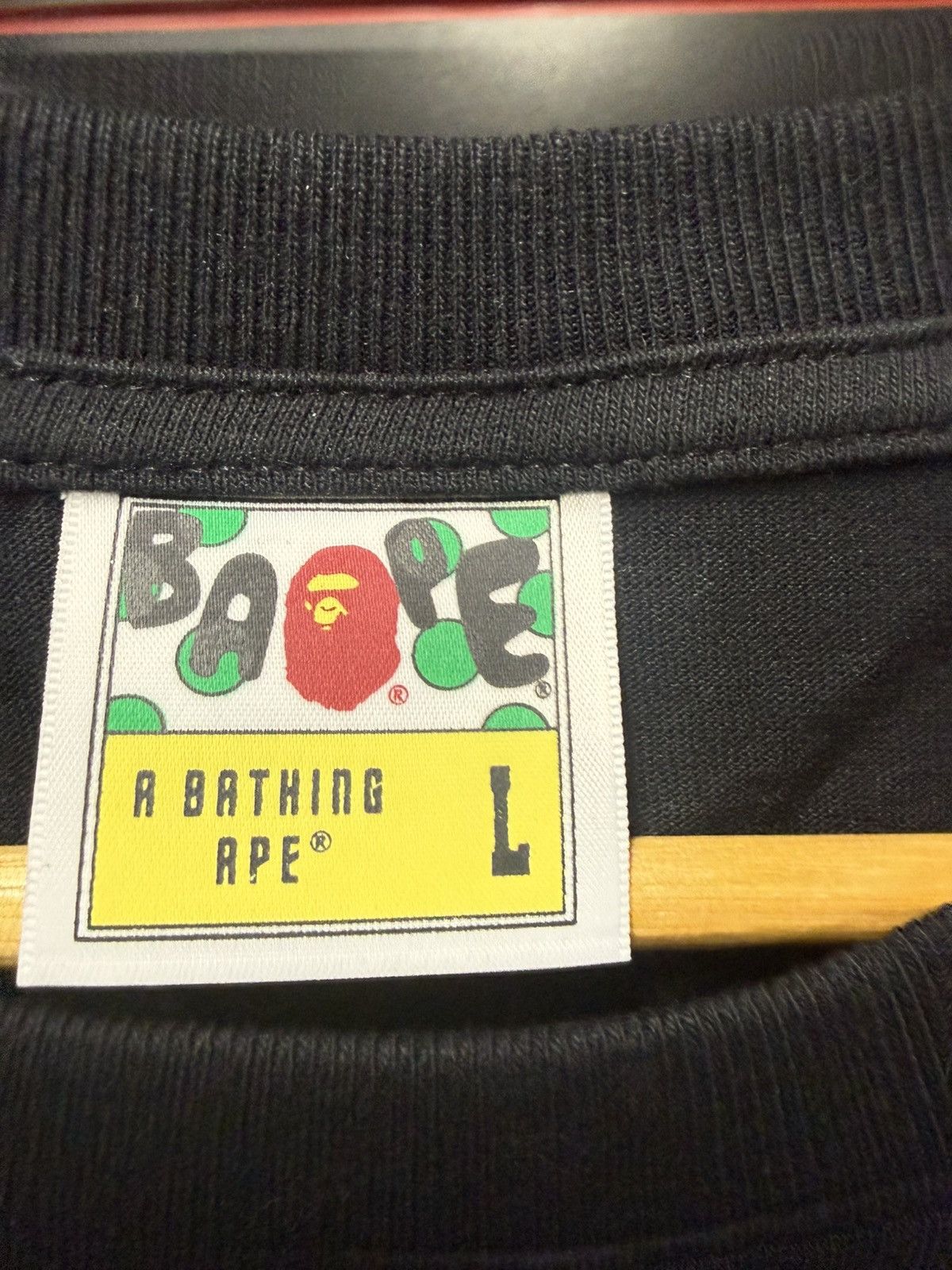 Bape A bathing Ape Bape Tee General made Size US L / EU 52-54 / 3 - 3 Thumbnail