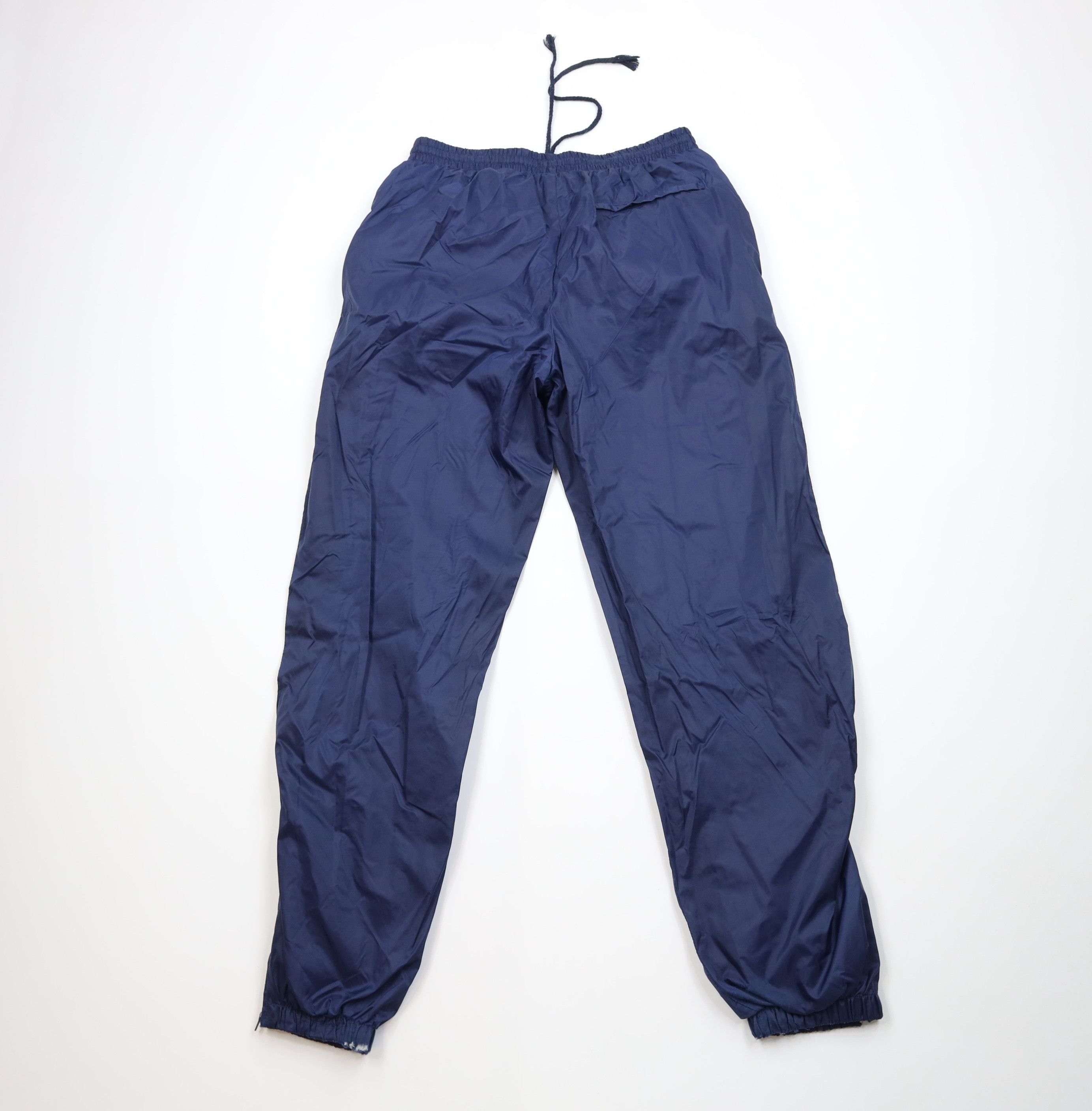 Vintage Vintage 90s Streetwear Lined Windbreaker Joggers Pants Blue Size US 34 / EU 50 - 12 Thumbnail