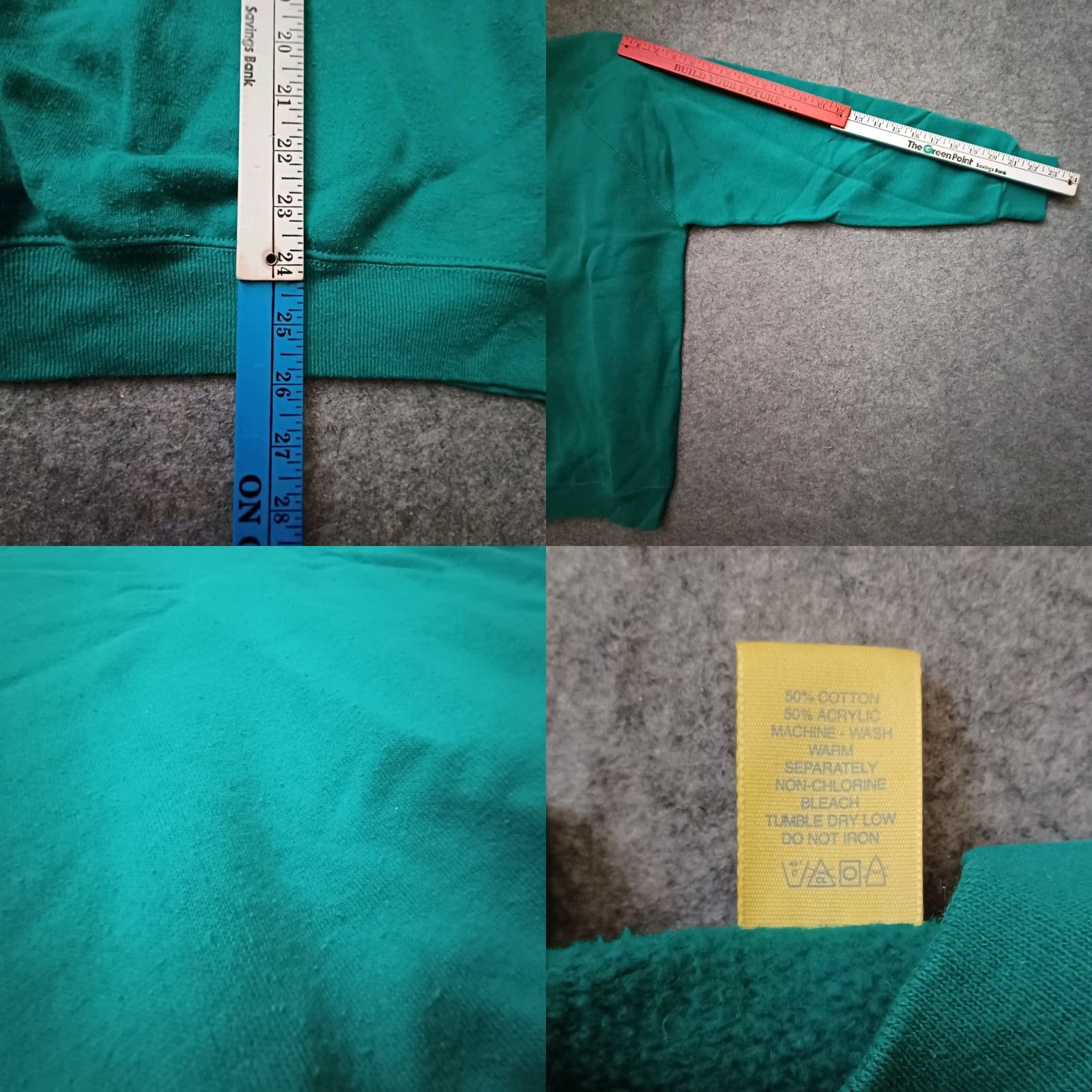 Tultex VINTAGE Tultex Sweatshirt Mens XL Green Crewneck USA 80s Sweatshirt Mens XL Green Crewneck USA 80s Size US XL / EU 56 / 4 - 8 Thumbnail