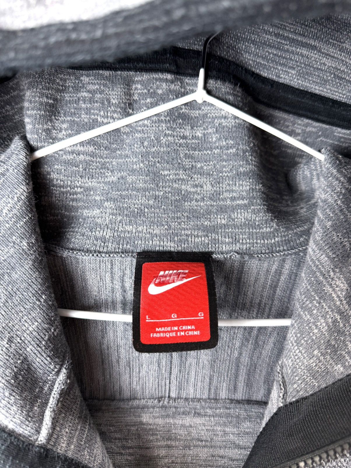 Nike Vintage Nike Tech Fleece Knitted Knit Hoodie Roger Federer Size US L / EU 52-54 / 3 - 8 Thumbnail