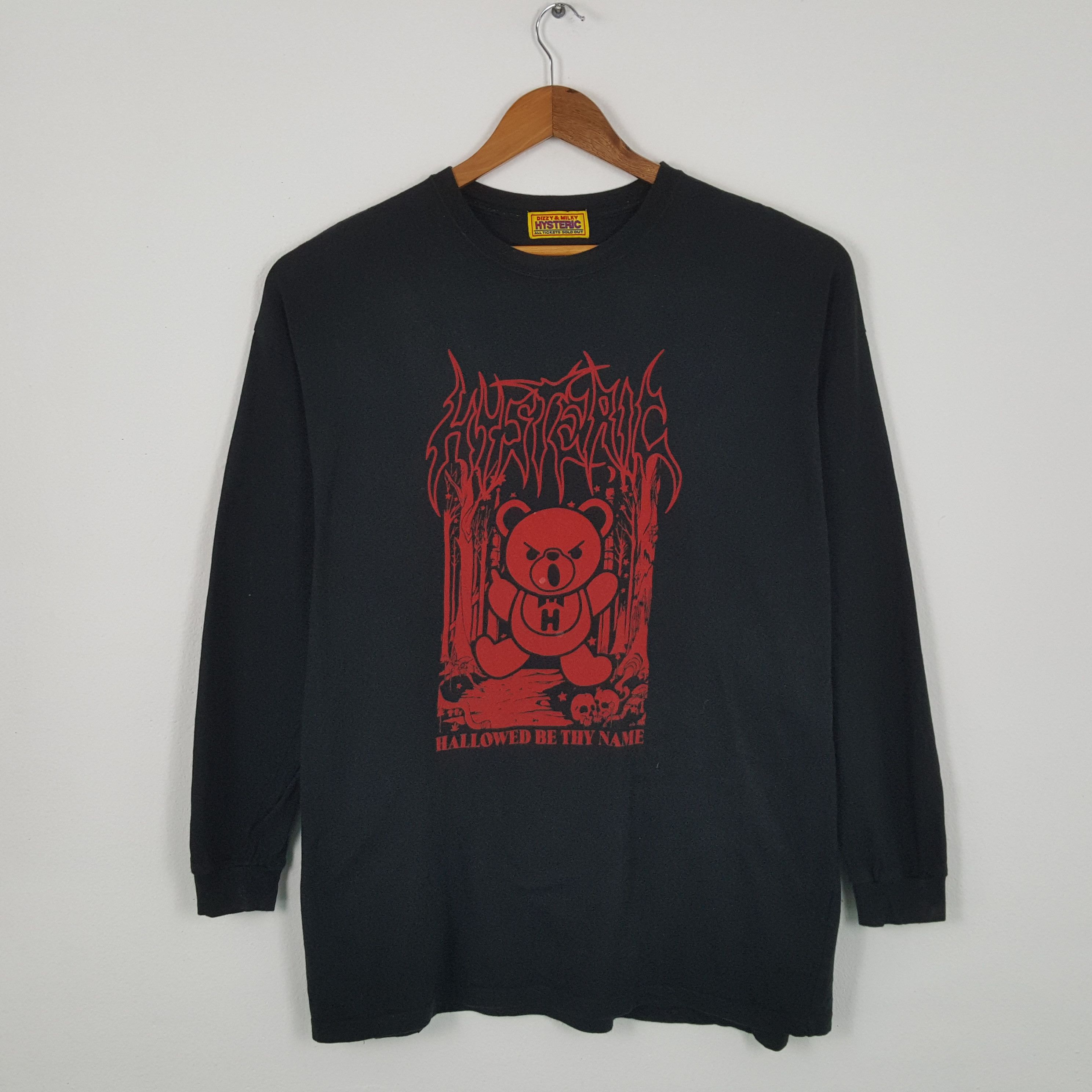 Hysteric Glamour × Japanese Brand × Vintage Vintage HYSTERIC GLAMOUR Japanese Brand Oversize T-Shirts Size US XXL / EU 58 / 5 - 1 Thumbnail