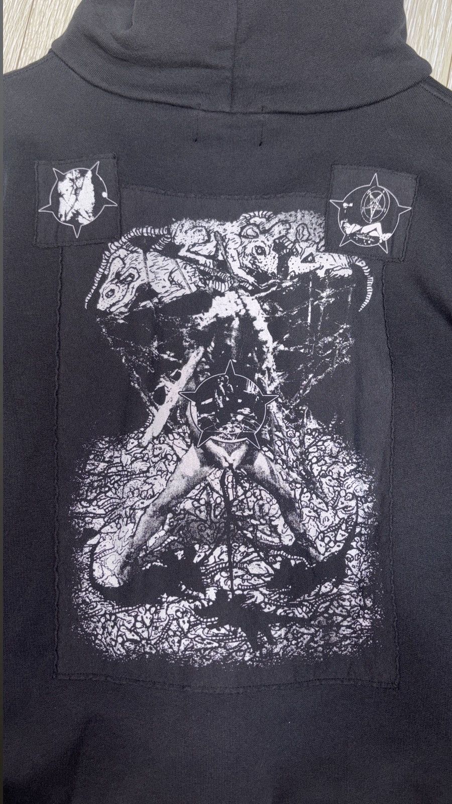Enfants Riches Deprimes ERD HEAVEN WILL BURN YOUR EYES SEOUL EXCLUSIVE hooded zip-up Size US M / EU 48-50 / 2 - 2 Thumbnail