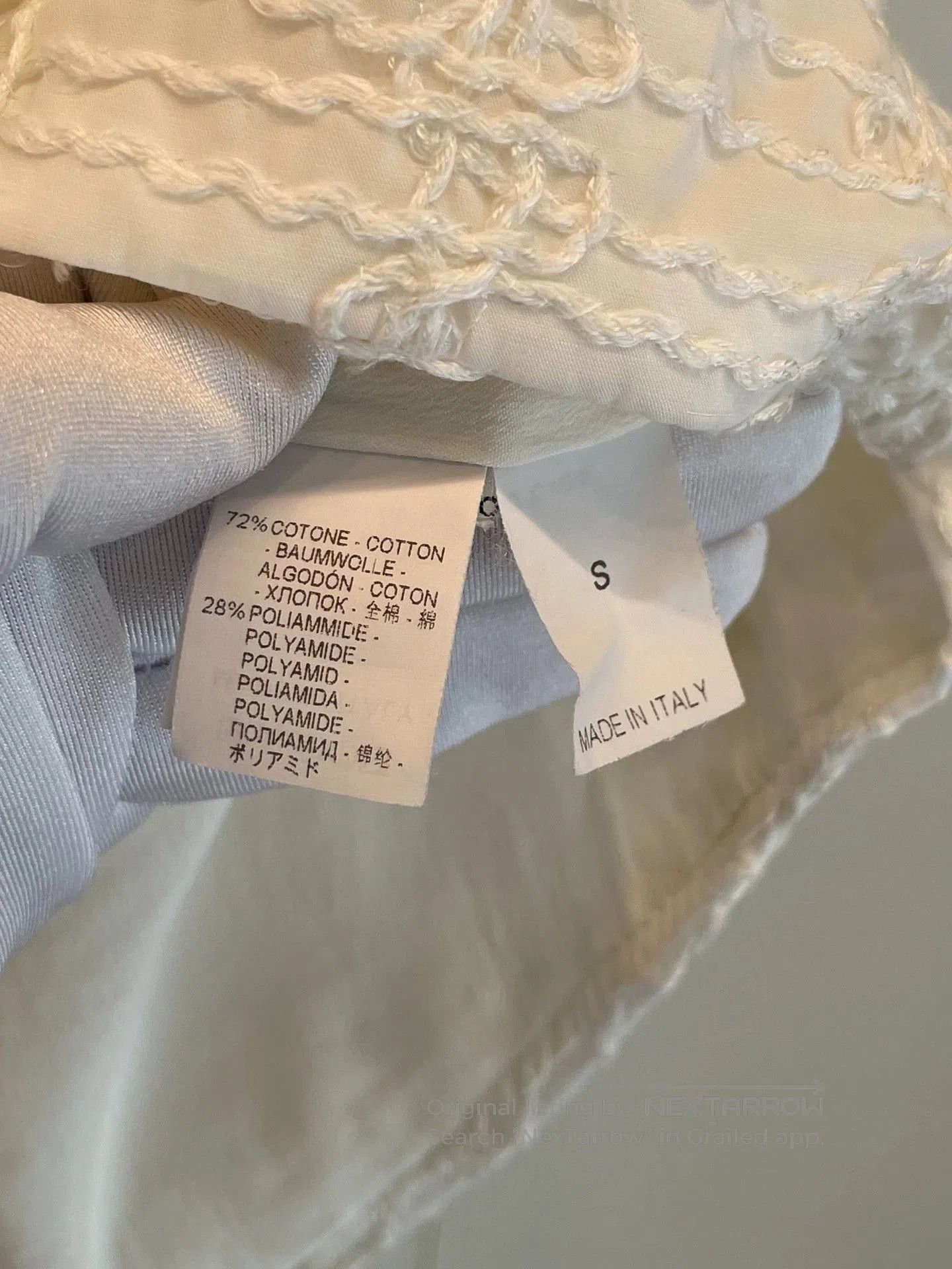 Brunello Cucinelli Brunello Cucinelli White Cotton Short-Sleeve T-shirt S. Size US S / EU 44-46 / 1 - 4 Thumbnail
