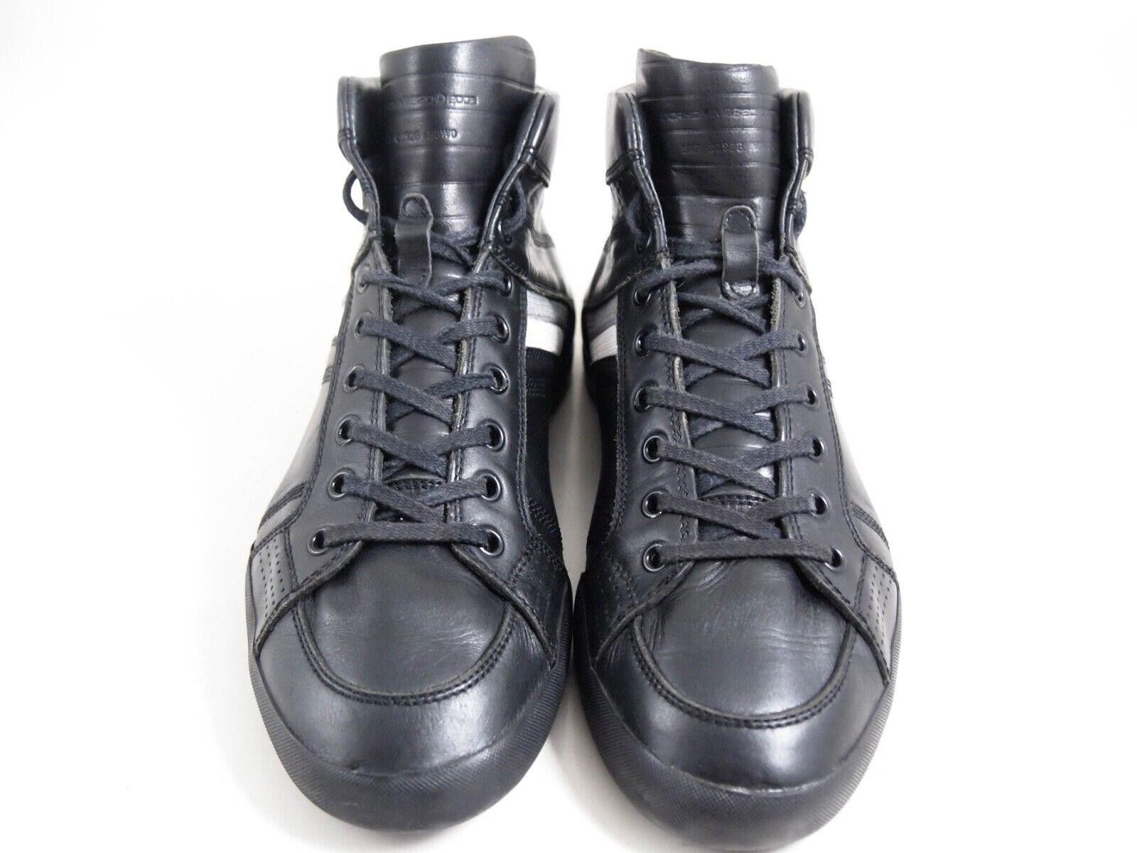 Dior Dior Homme High Top Sneakers Black Leather EU 41 US 8 Size US 8 / EU 41 - 4 Thumbnail