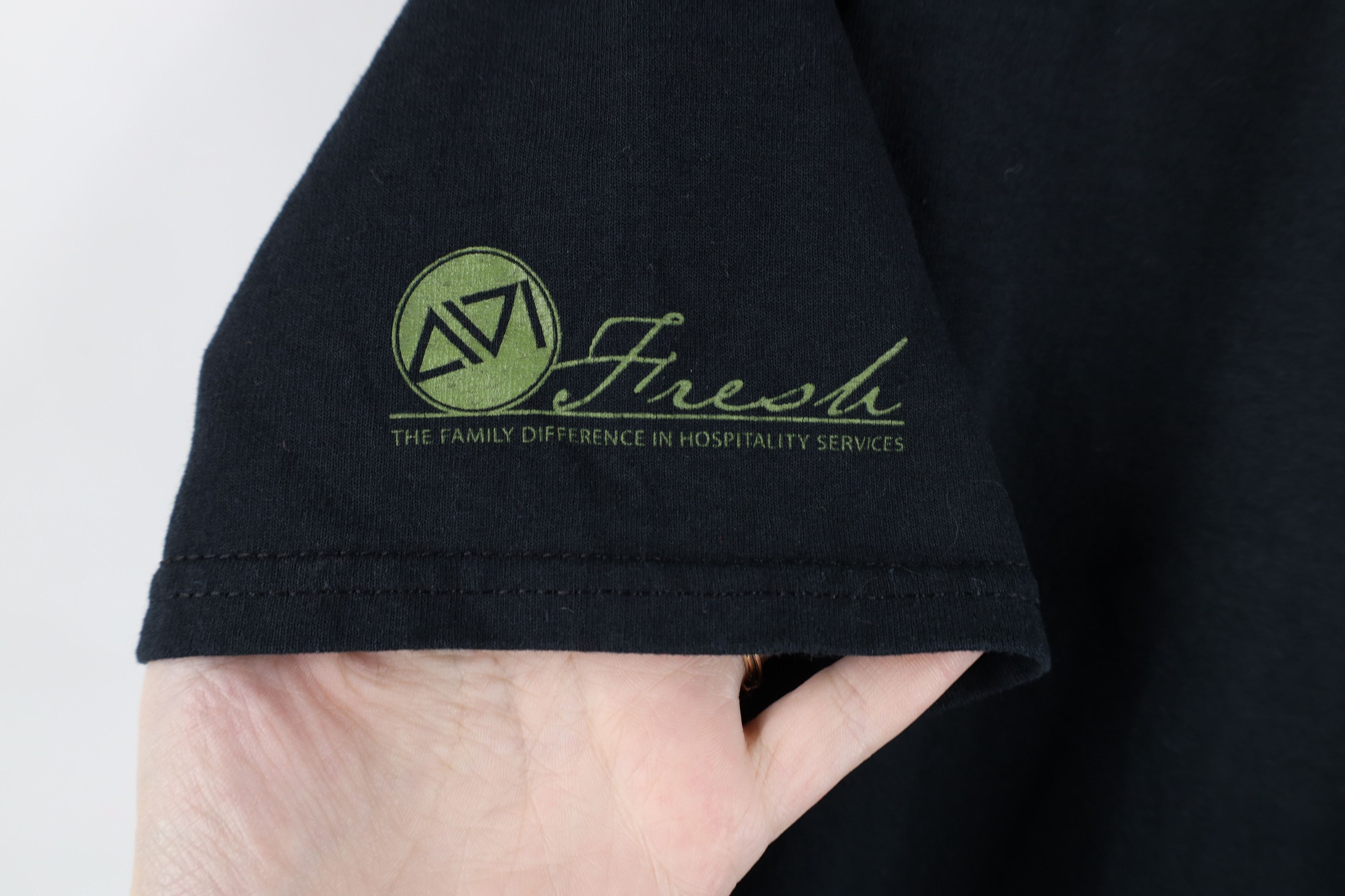 Vintage Vintage 90s Streetwear Short Sleeve T-Shirt Black Cotton Size US S / EU 44-46 / 1 - 7 Thumbnail