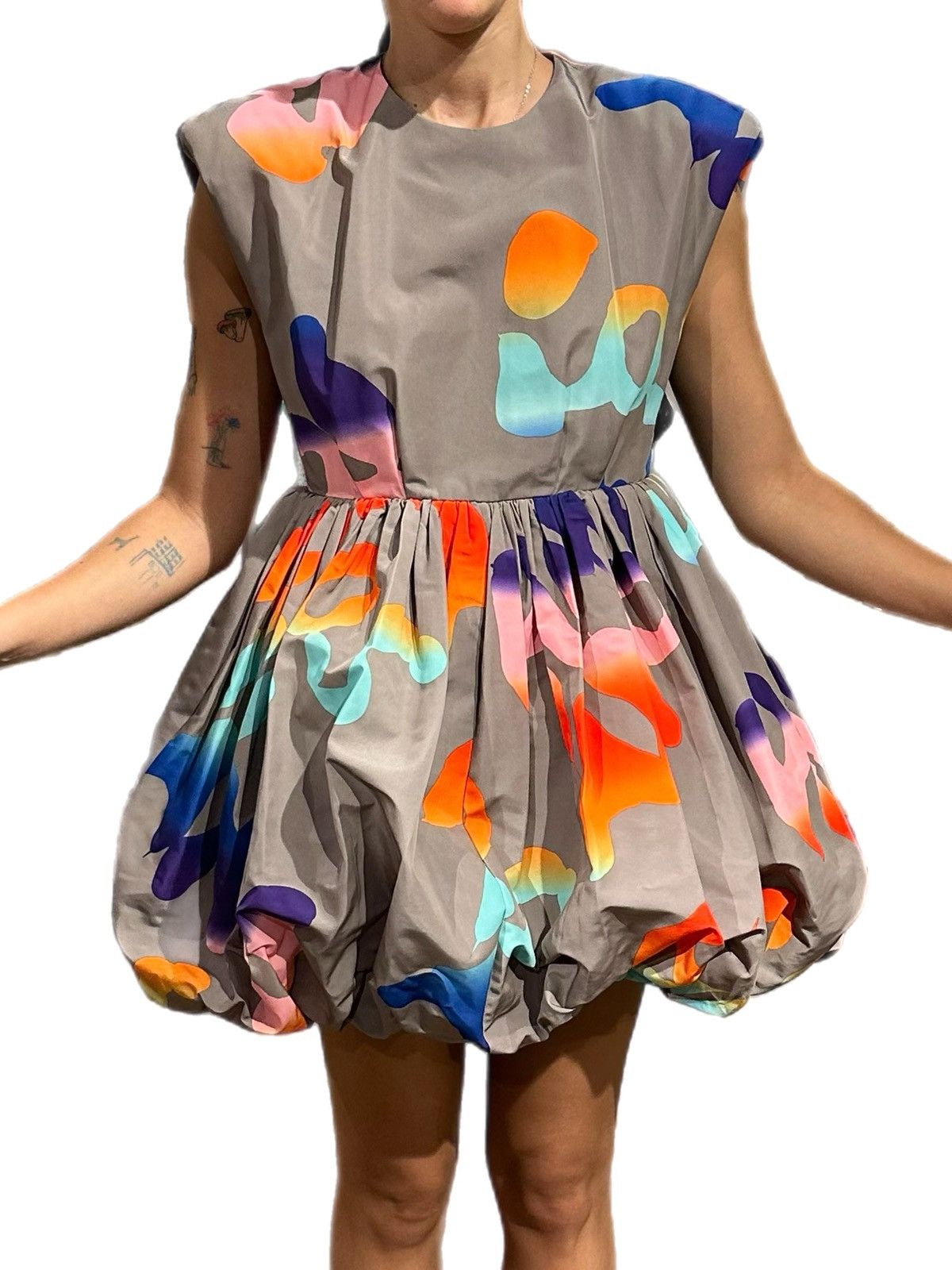 H&M Rare H&M studio 2021 graffiti dress Size S / US 4 / IT 40 - 2 Thumbnail