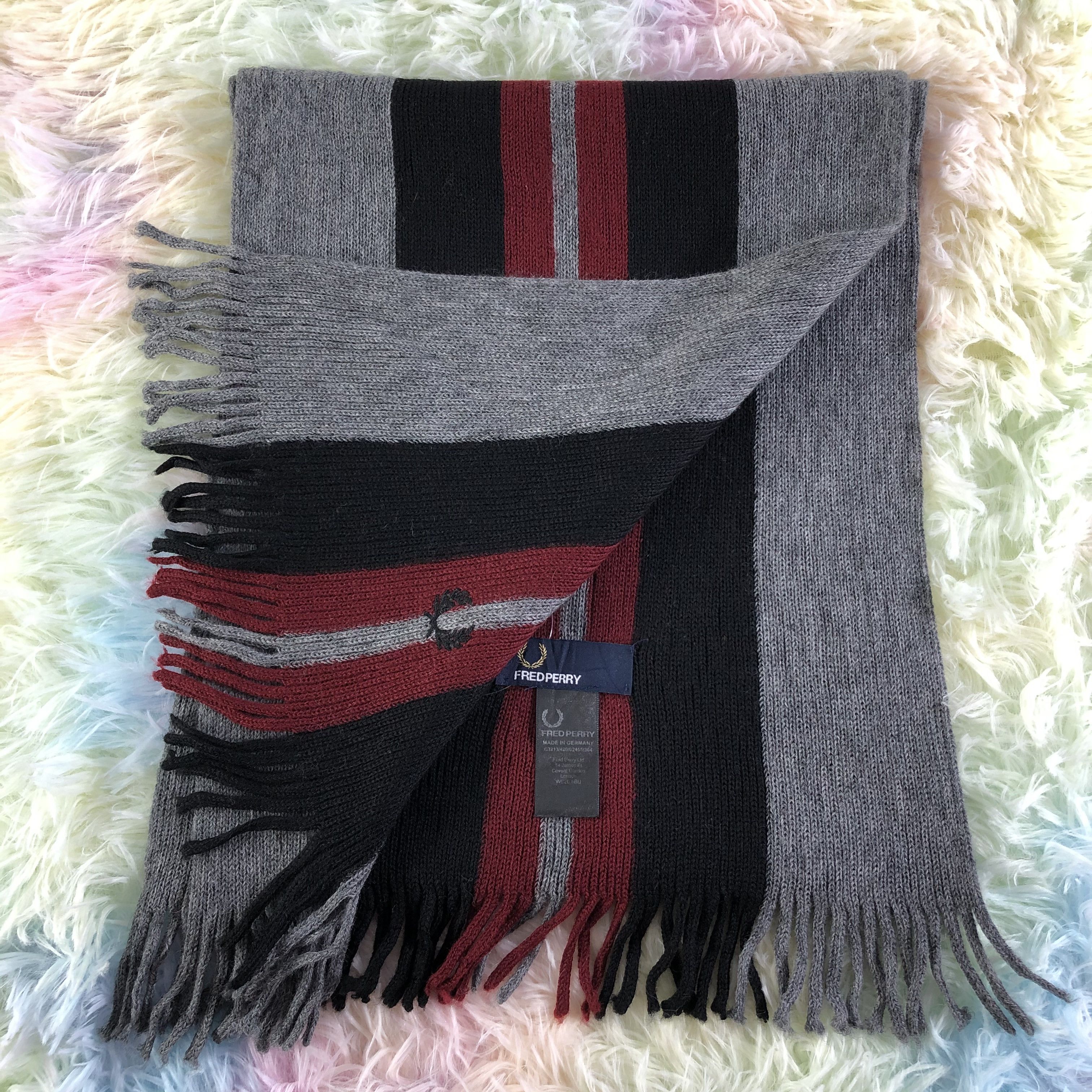 Fred Perry Fred Perry Scarf / Muffler / Neckwear - KM37 Size ONE SIZE - 4 Thumbnail