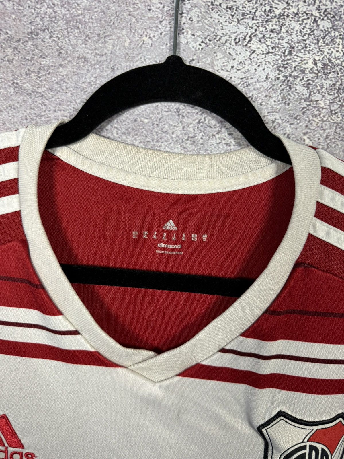 Adidas × Vintage Vintage River Plate 2016/17 Away Adidas Soccer Jersey Size US XL / EU 56 / 4 - 7 Thumbnail