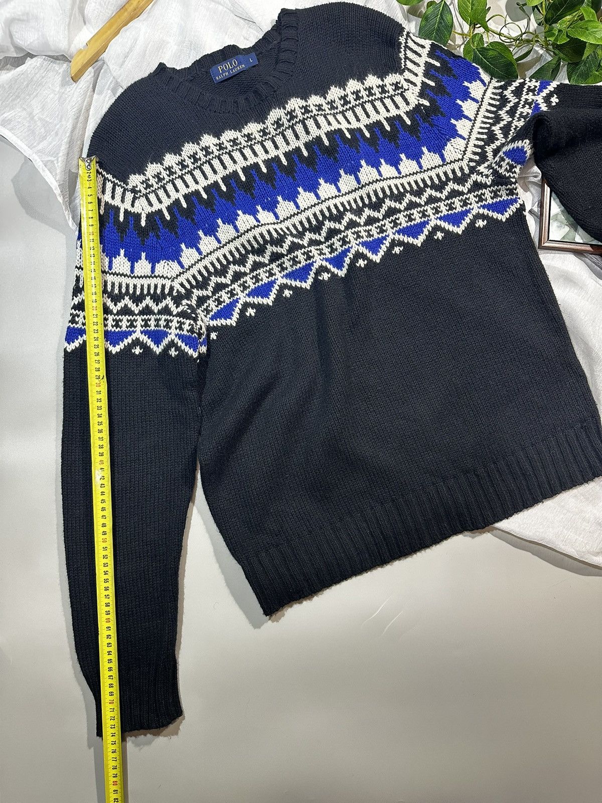 Polo Ralph Lauren Polo Ralph Lauren Fair Isle Wool Blend Sweater Jumper Knit Size US L / EU 52-54 / 3 - 9 Thumbnail