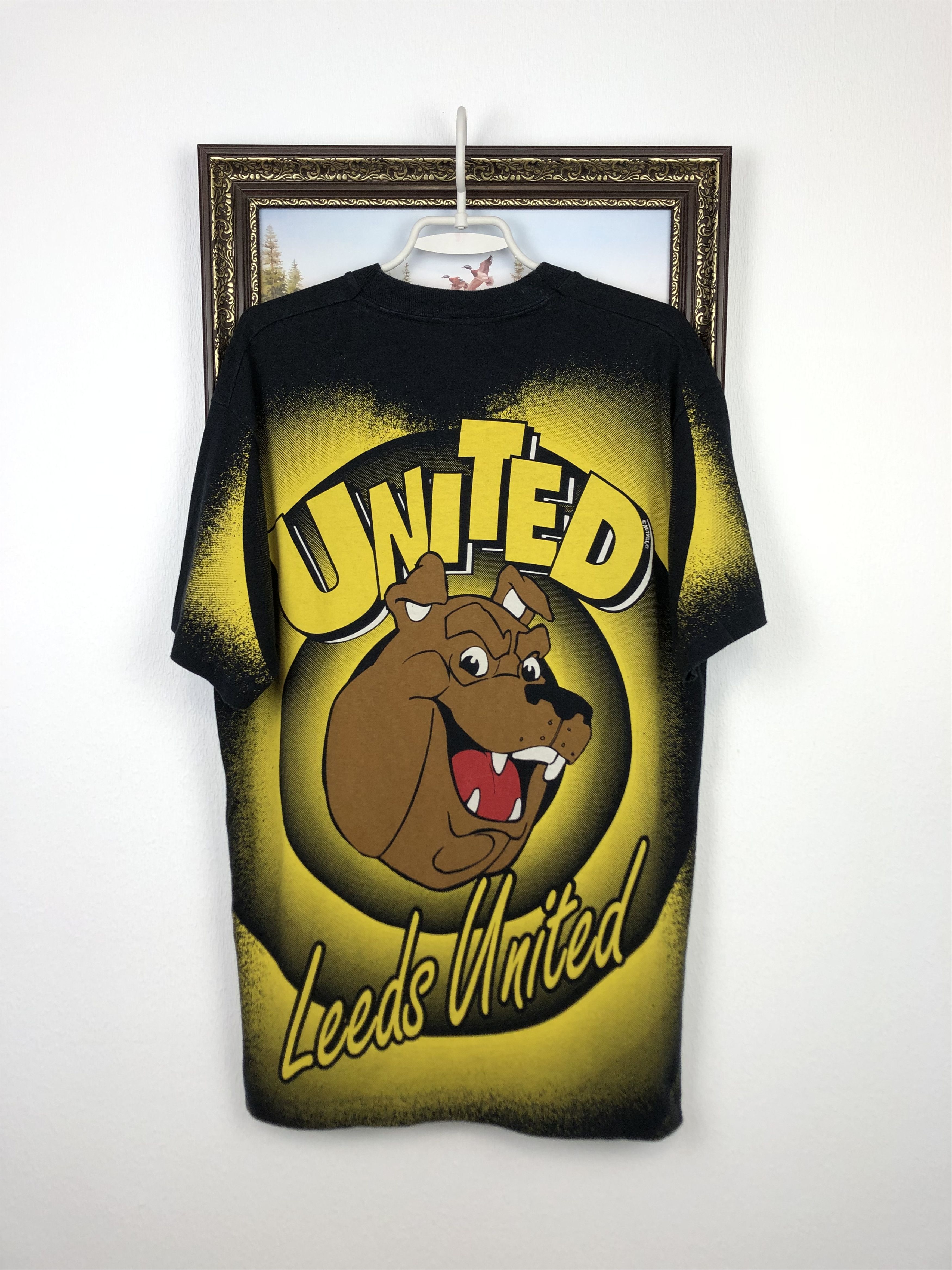 Nutmeg Vintage Nutmeg Leeds United Football Shirt Soccer Tee Size US L / EU 52-54 / 3 - 11 Thumbnail