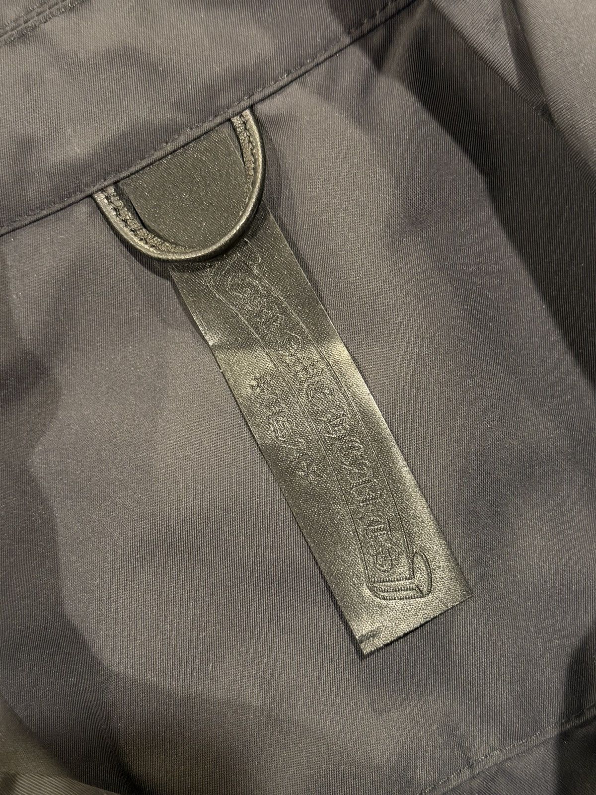 Chrome Hearts Chrome Hearts Carpenter Leather/Nylon Dagger Zip Up Shirt Size US XL / EU 56 / 4 - 16 Thumbnail