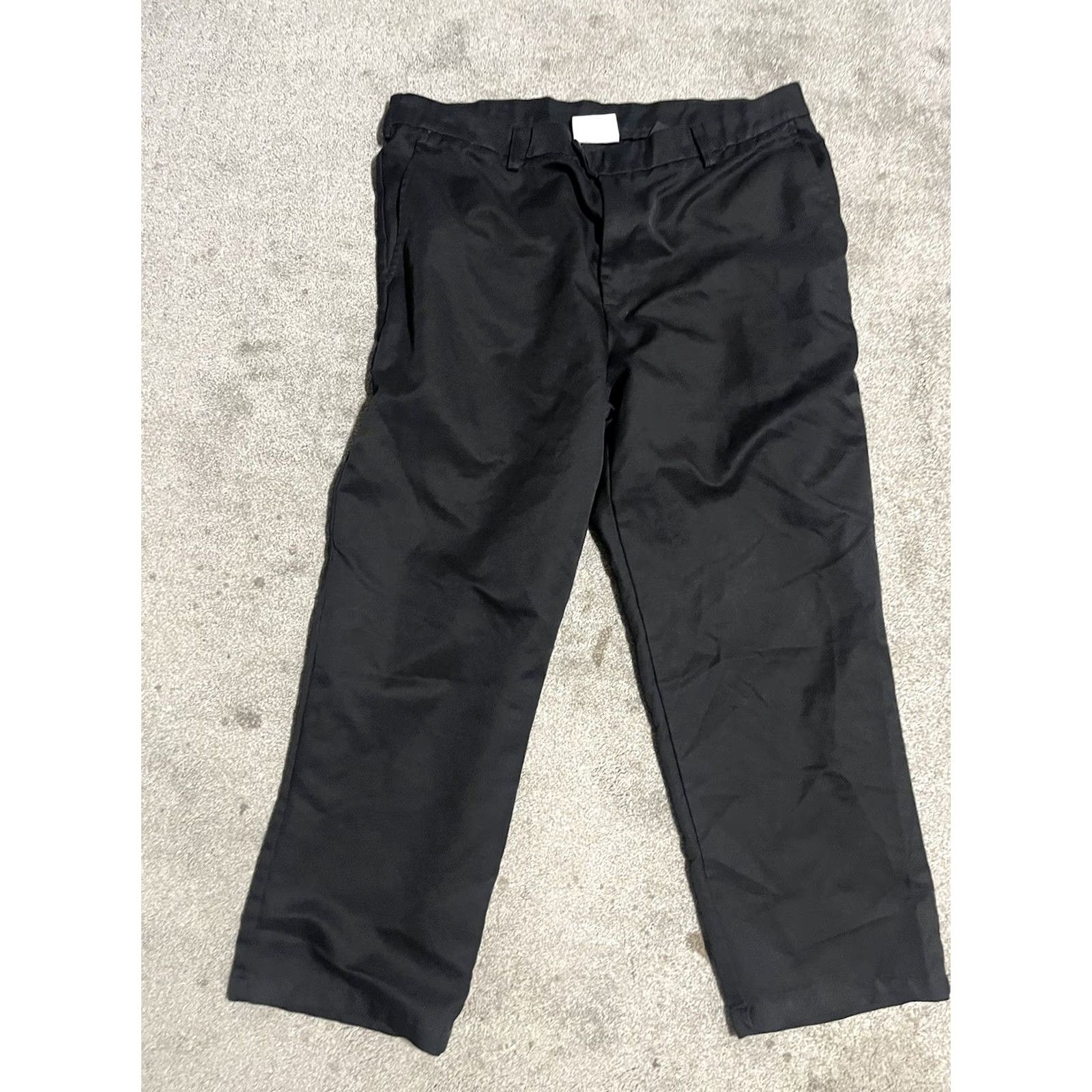 Izod IZOD Golf Pants Men Black 38x29 Flat Front Khakis Polyester Regular Size 38 Inseam 29 Mens Dress Casual W Mens Size US 38 / EU 54 - 3 Thumbnail