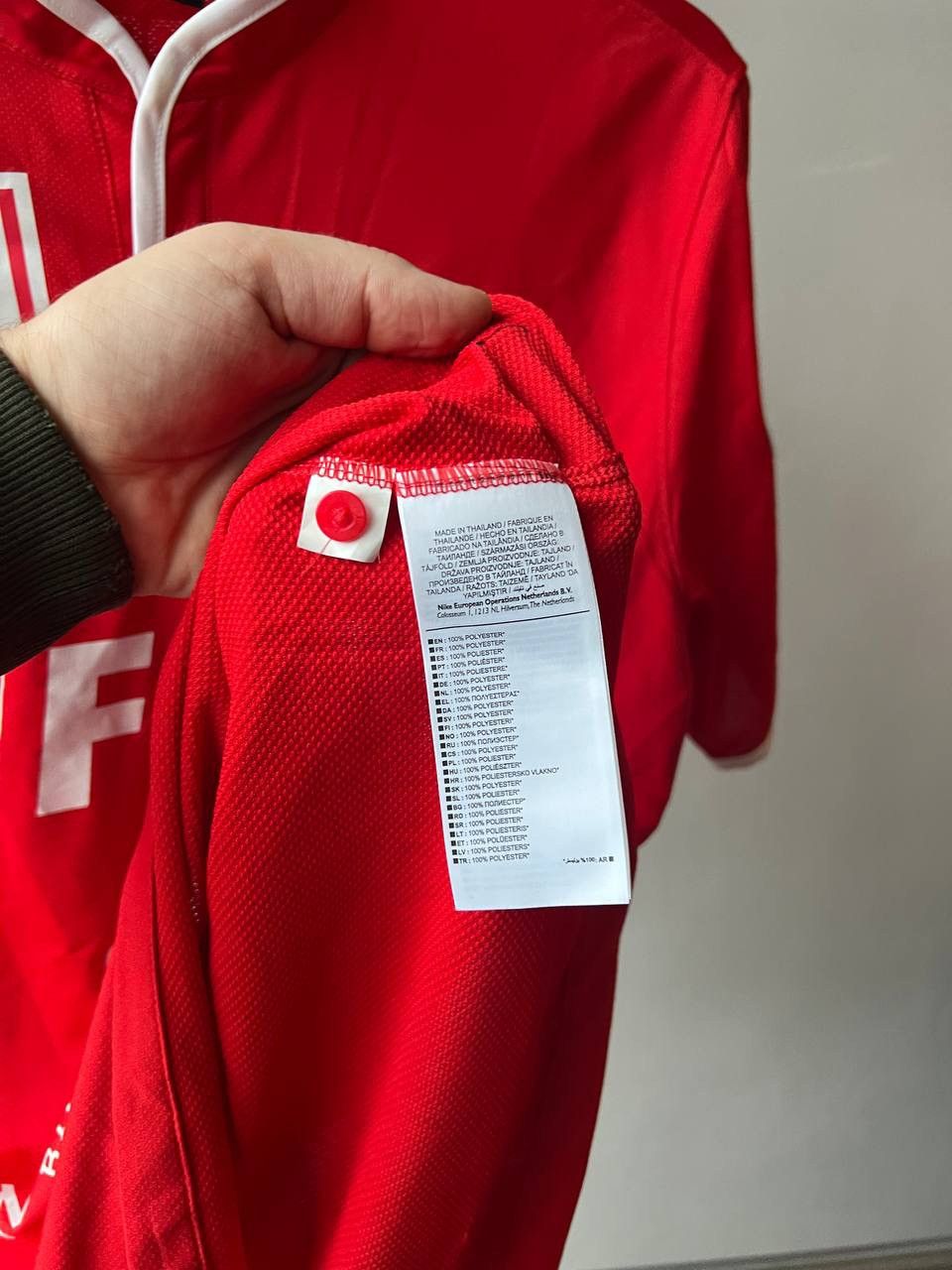 Nike 2012/13 FC BIEL/BIENNA #12 MATCH WORN HOME SOCCER JERSEY M Size US M / EU 48-50 / 2 - 9 Thumbnail