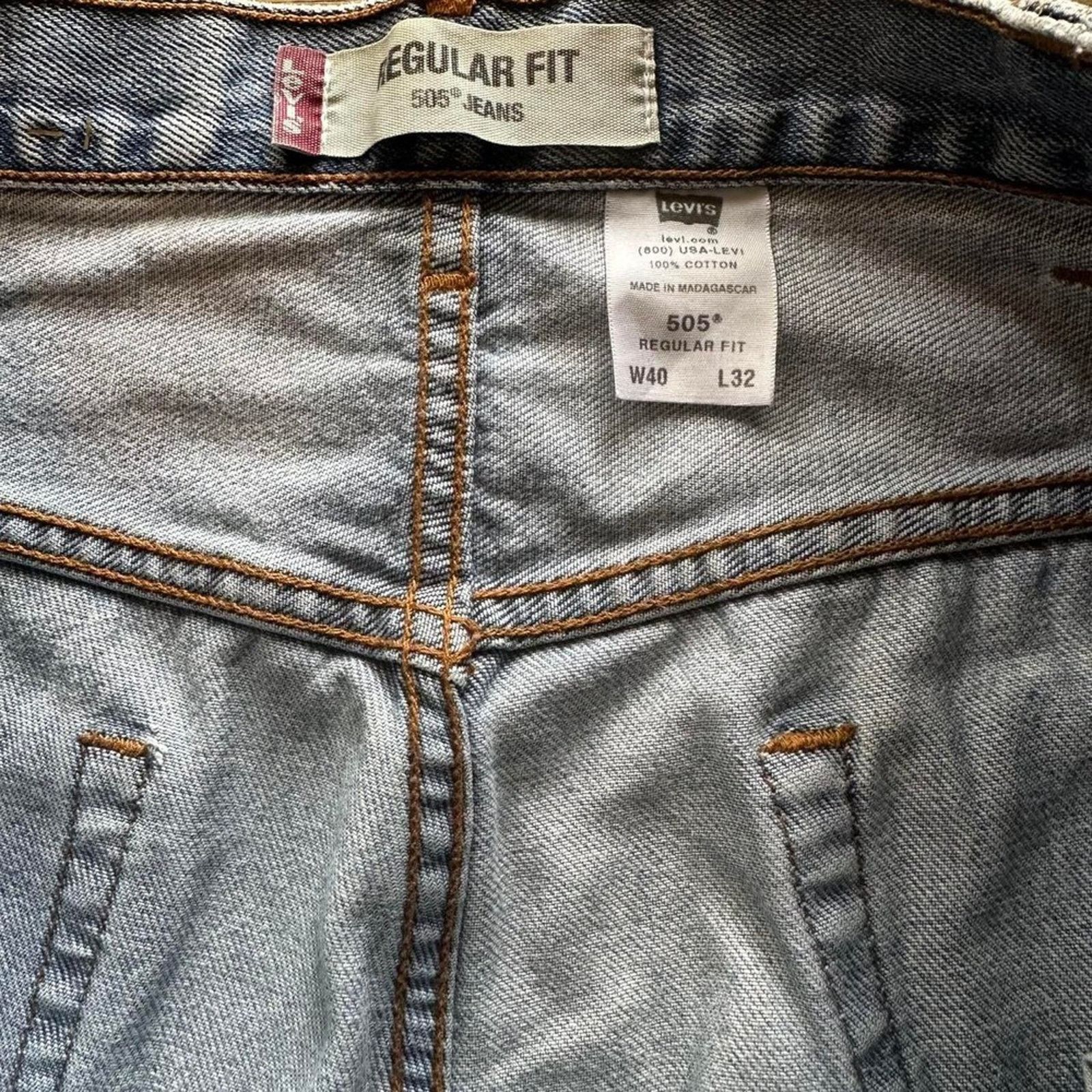 Levi's 37X30 vintage levi straight leg red tab Size US 37 - 5 Thumbnail