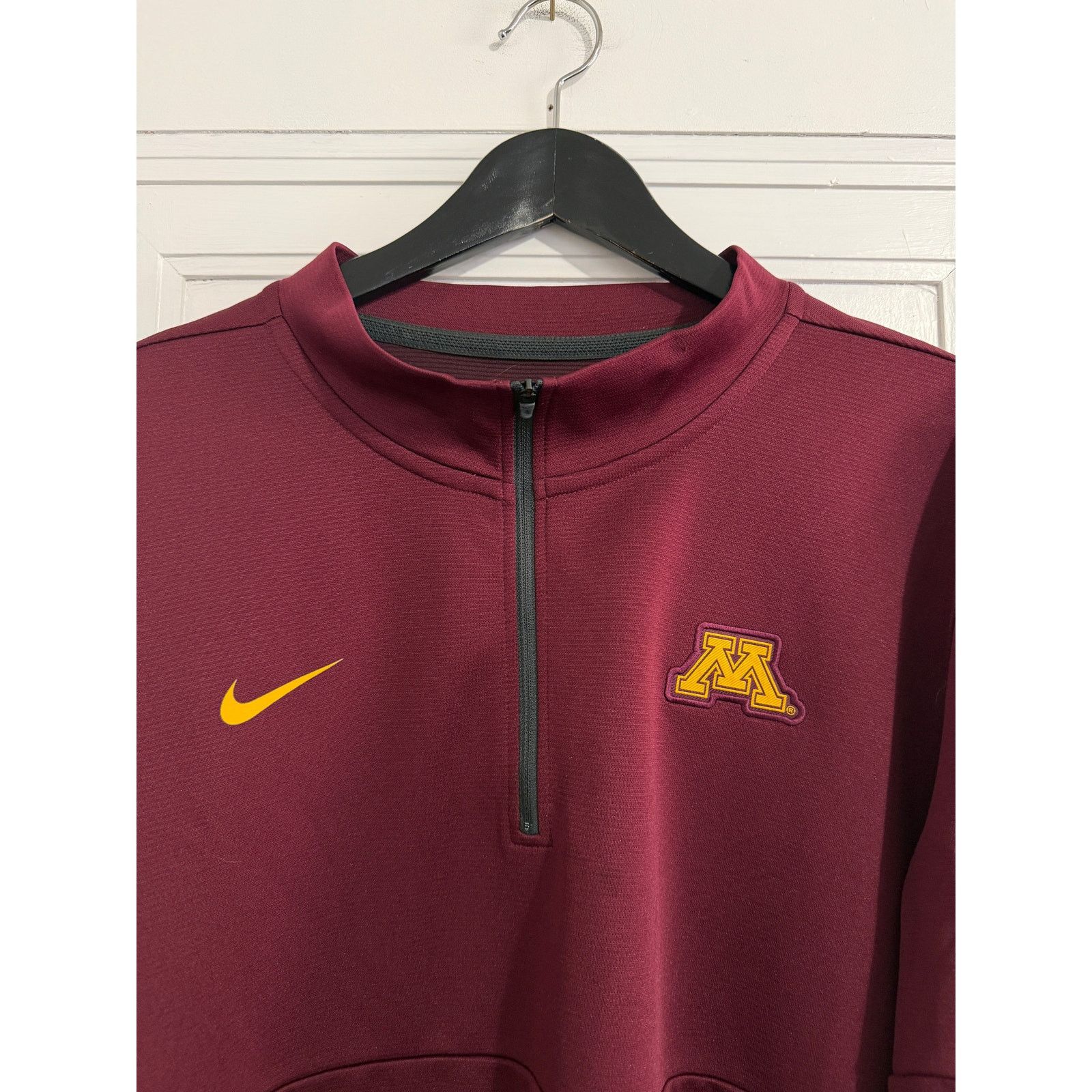 Nike Minnesota Gophers Maroon and Gray Nike 1/4-Zip Size XXL Size US XXL / EU 58 / 5 - 2 Thumbnail
