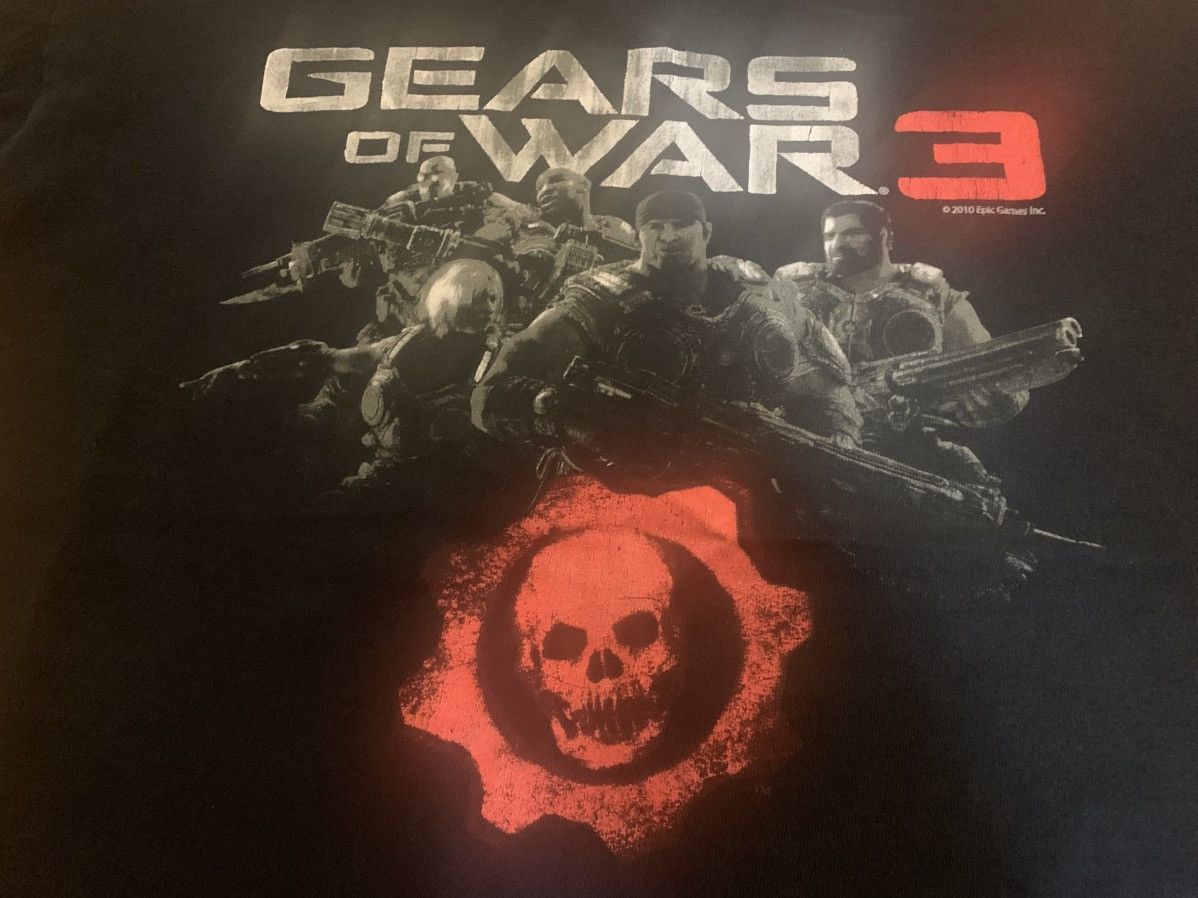 Vintage Gears of War 3 Tee Size US L / EU 52-54 / 3 - 2 Thumbnail