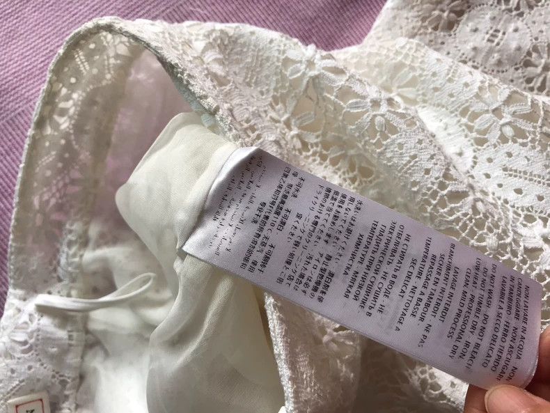 Alexander McQueen Alexander McQUEEN size 38 Non elastic lace skirt 2505-Next Size 28" / US 6 / IT 42 - 7 Thumbnail