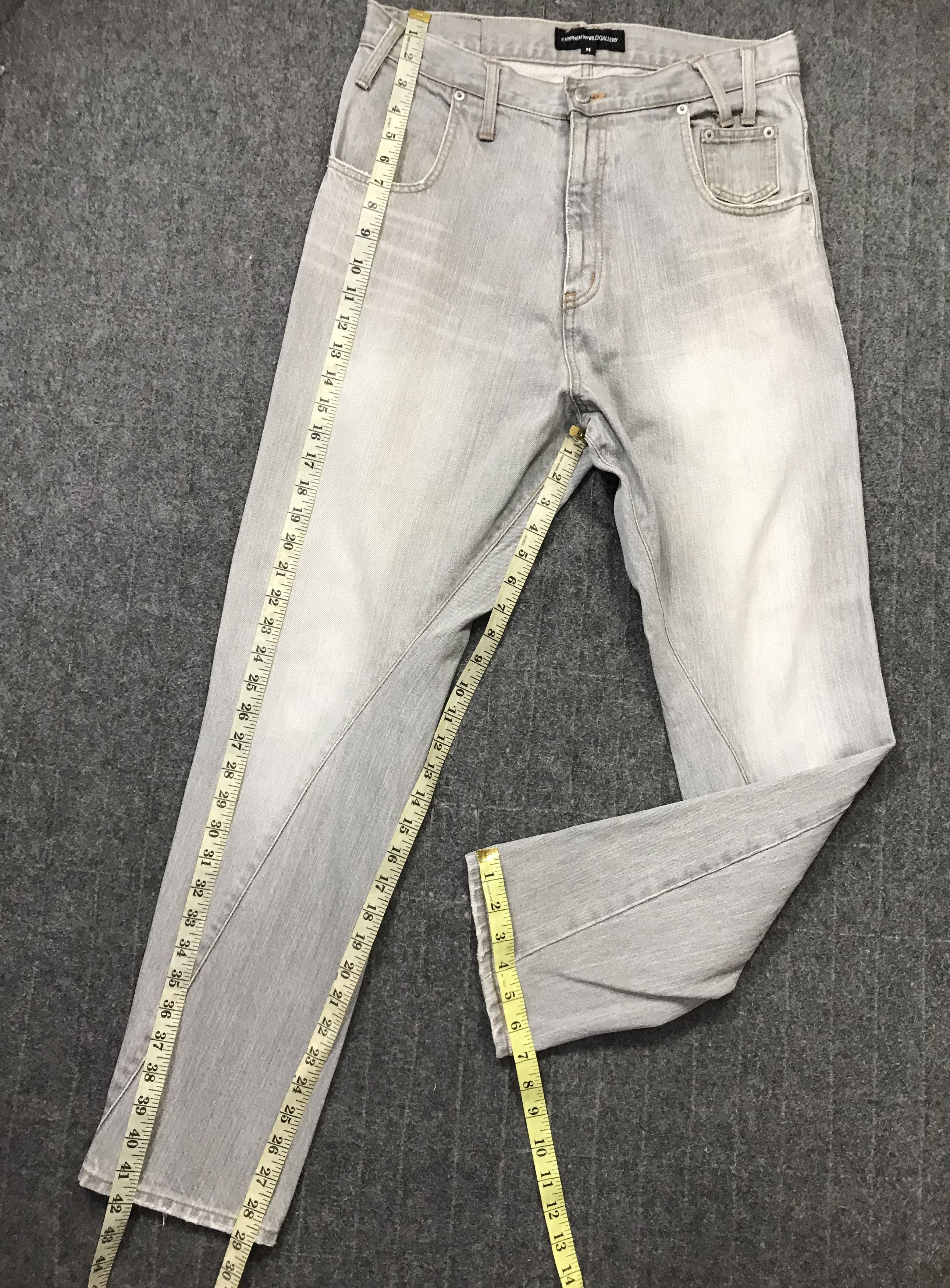 Japanese Brand EhyphenWorldGallery Back Side Pocket Design Lightning Jean Size US 32 / EU 48 - 14 Thumbnail