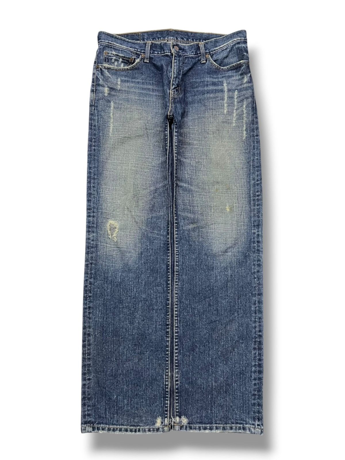 Levi's Loose Vintage Y2K Levi’s 533 Japan - Faded Wash, Distressed Size US 35 - 2 Thumbnail