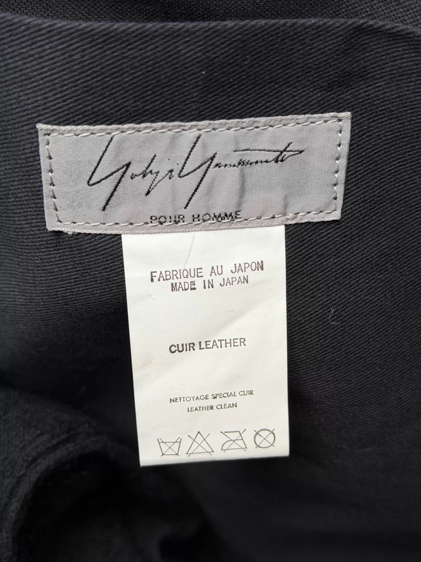 Yohji Yamamoto Yohji Yamamoto Pour Homme Oversized Strap Tote/Shoulder Size ONE SIZE - 7 Thumbnail