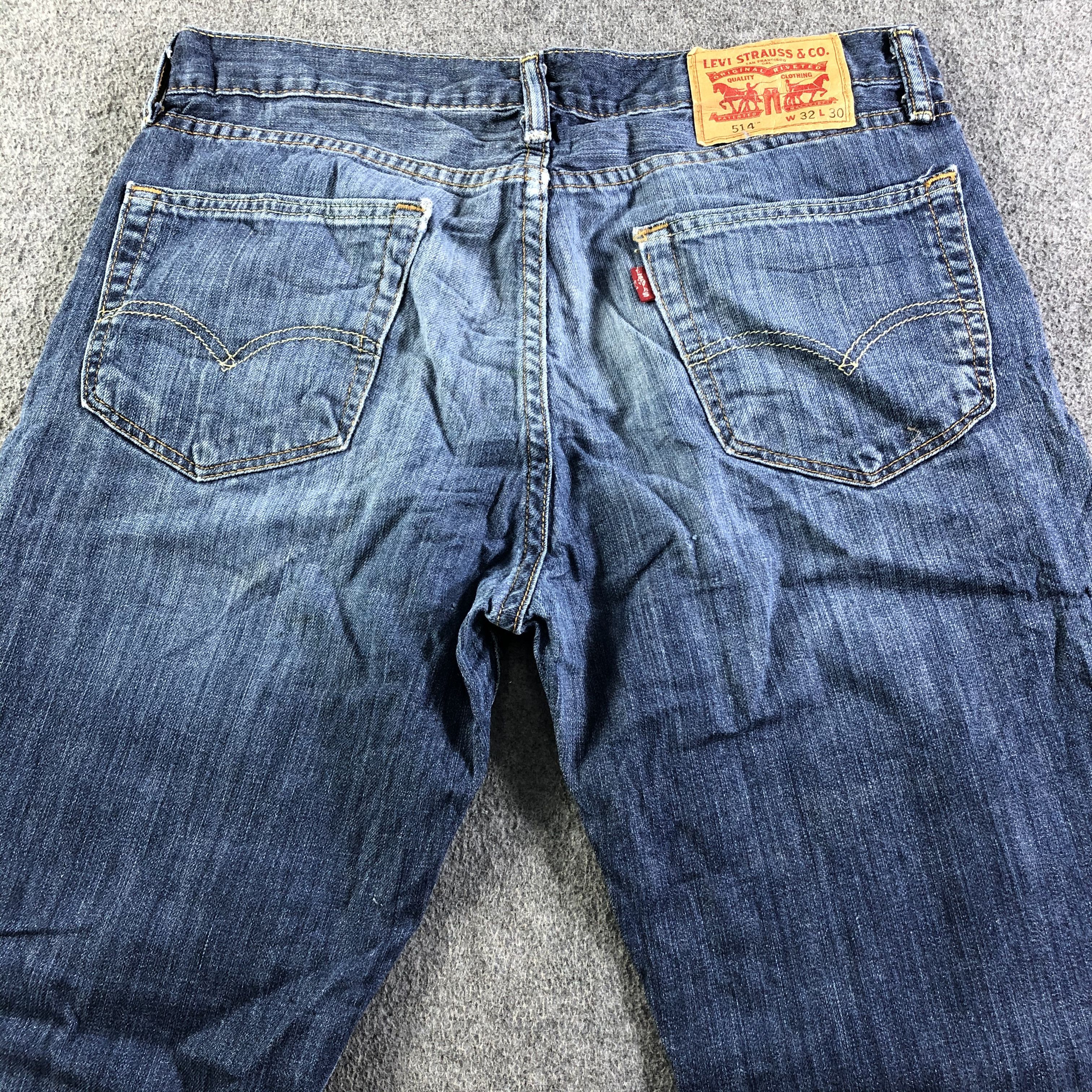 Levi's Vintage Blue Wash Levis 514 Jeans-J4323 Size US 32 / EU 48 - 4 Thumbnail
