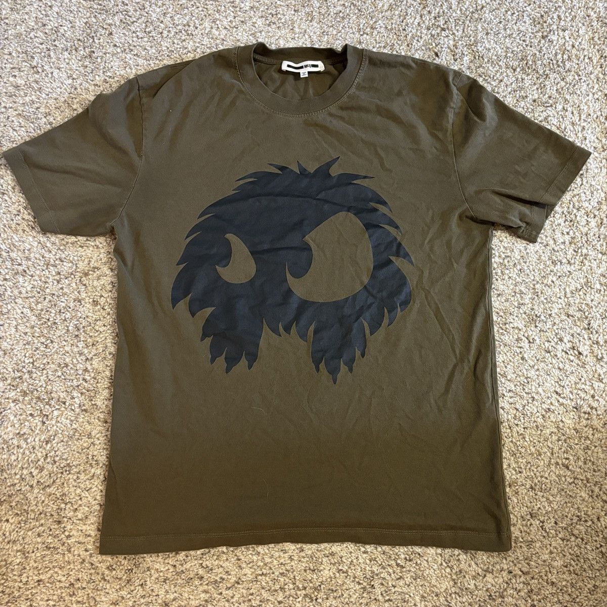 【希少】ALEXANDER MCQUEEN ミレニアム刺繍Tシャツ ALEXANDER MCQUEEN（アレキサンダーマックイーン）Tシャツ