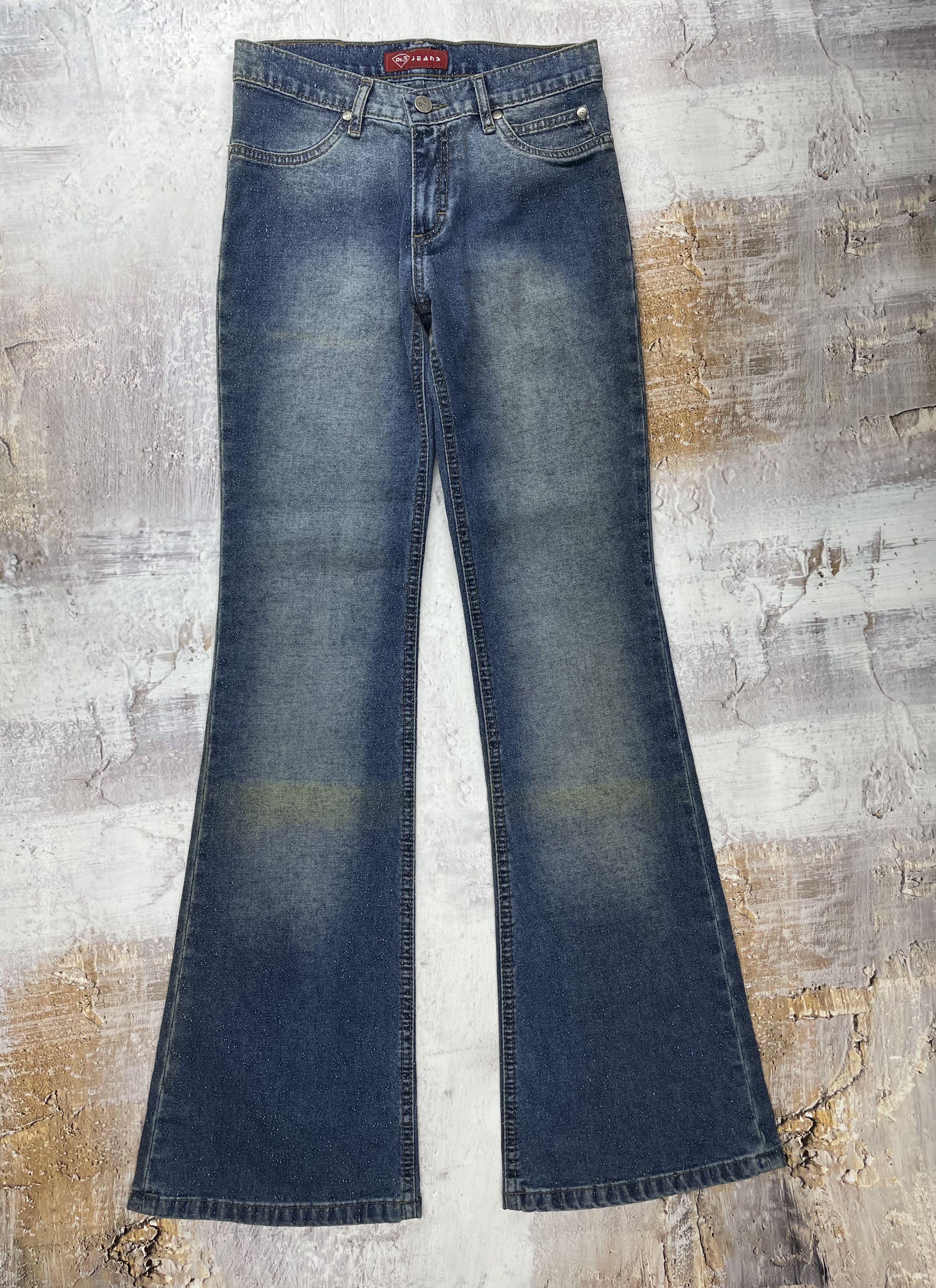 Vintage Vintage Faded Flare Jeans Women’s Size W25/L32 Size 25" / US 0 / IT 36 - 1 Thumbnail