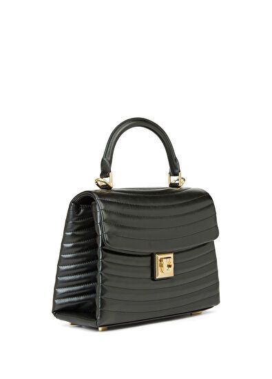 Salvatore Ferragamo o1s1rm0325 Size: OS / Leather Shoulder Bag in Black Size ONE SIZE - 4 Thumbnail