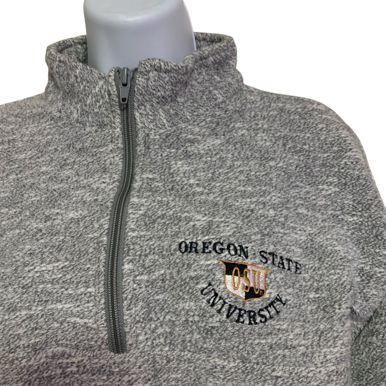 NCAA Vintage TimeOut Oregon State University 1/4 Zip Sweatshirt M Size M / US 6-8 / IT 42-44 - 1 Thumbnail
