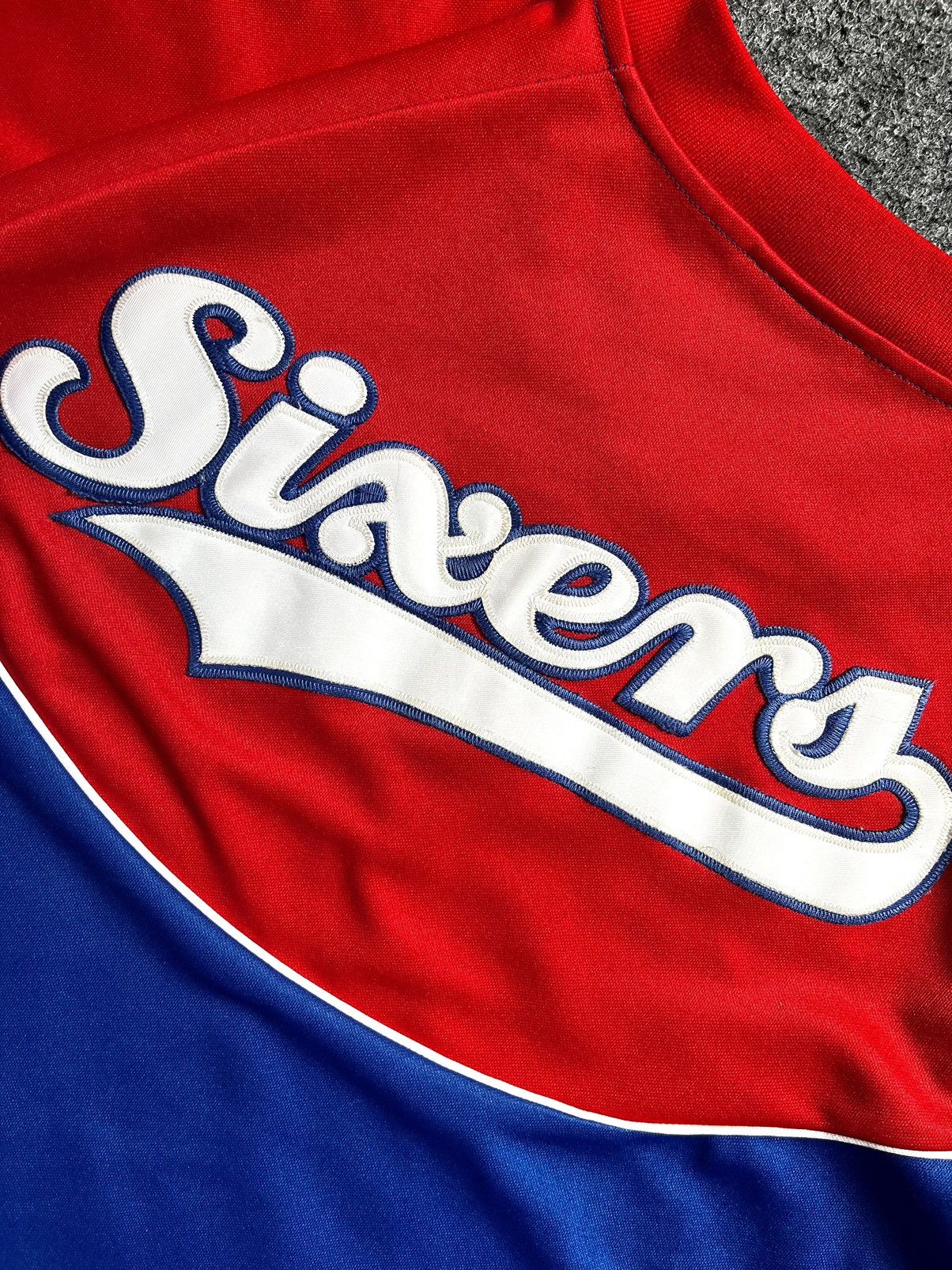 NBA × Vintage VINTAGE JERSEY NBA HARDWOOD CLASSIC MAJESTIC SIXERS 76ers Size US XXL / EU 58 / 5 - 12 Thumbnail