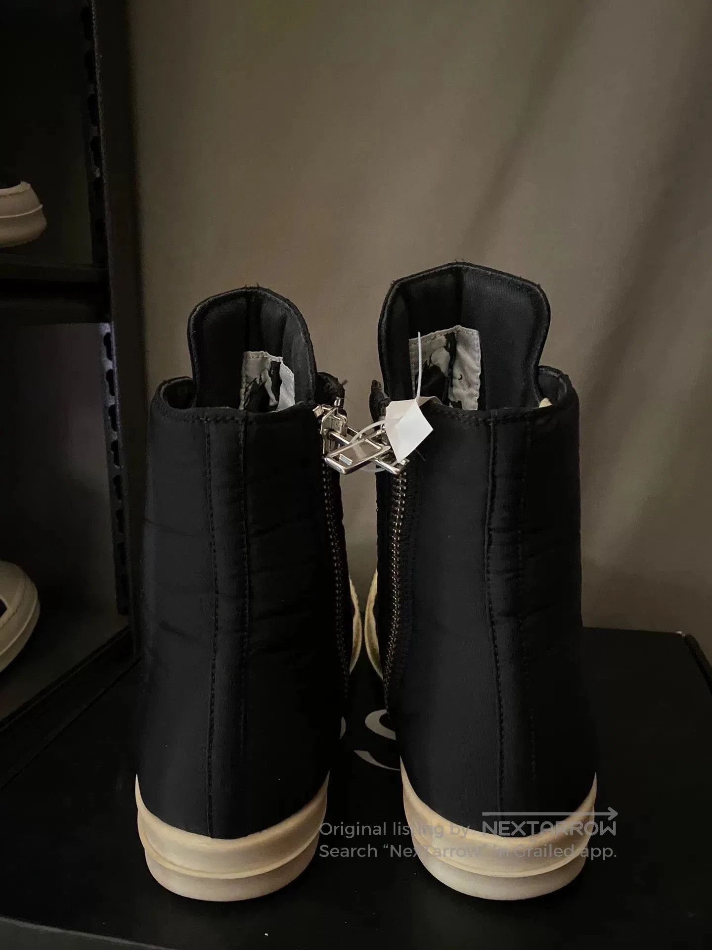 Rick Owens rick owens high. Size US 9.5 / EU 42-43 - 4 Thumbnail