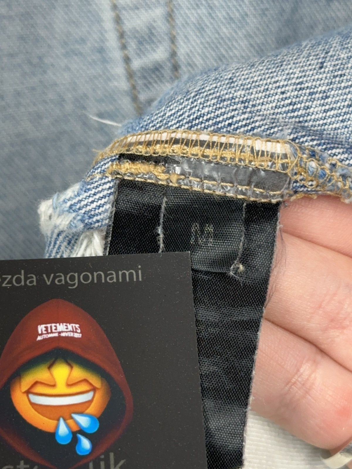 Vetements FW19 VETEMENTS ANARCHY DENIM Size US 32 / EU 48 - 16 Thumbnail