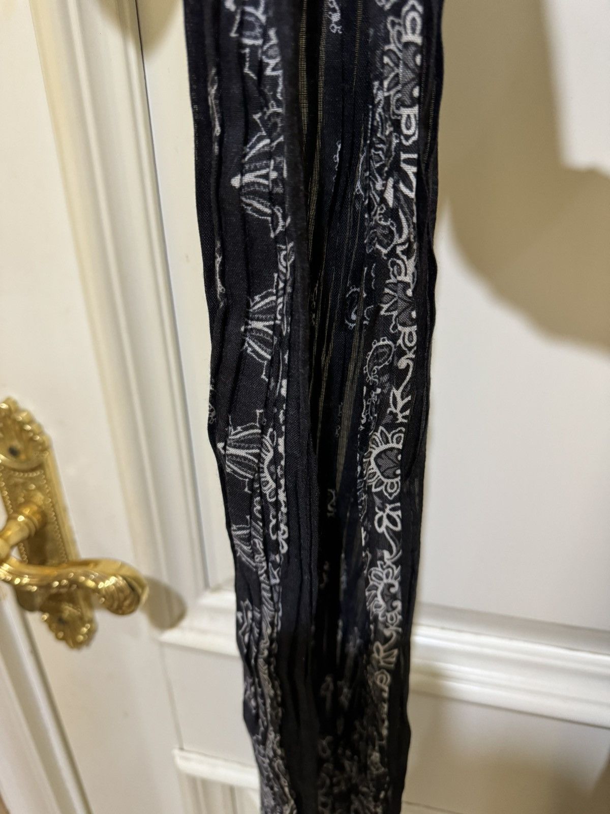 Saint Laurent Paris Classic bandana scarf Size ONE SIZE - 3 Thumbnail