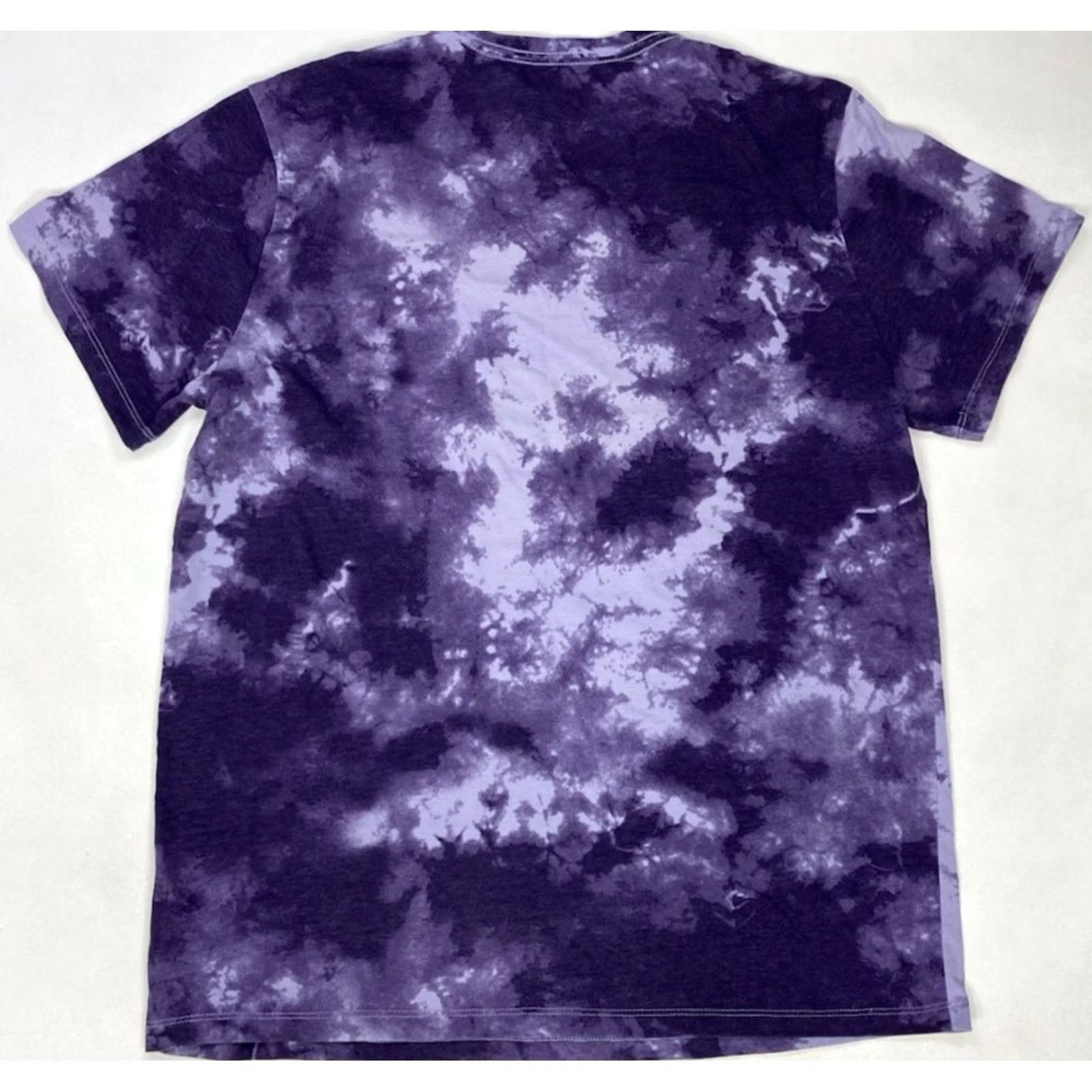 Logo 7 Goosebumps Logo Graphic T-shirt Men L Purple Tie Dye Short Sleeve Crew Neck Halloween Colorful Horror Size US L / EU 52-54 / 3 - 3 Thumbnail