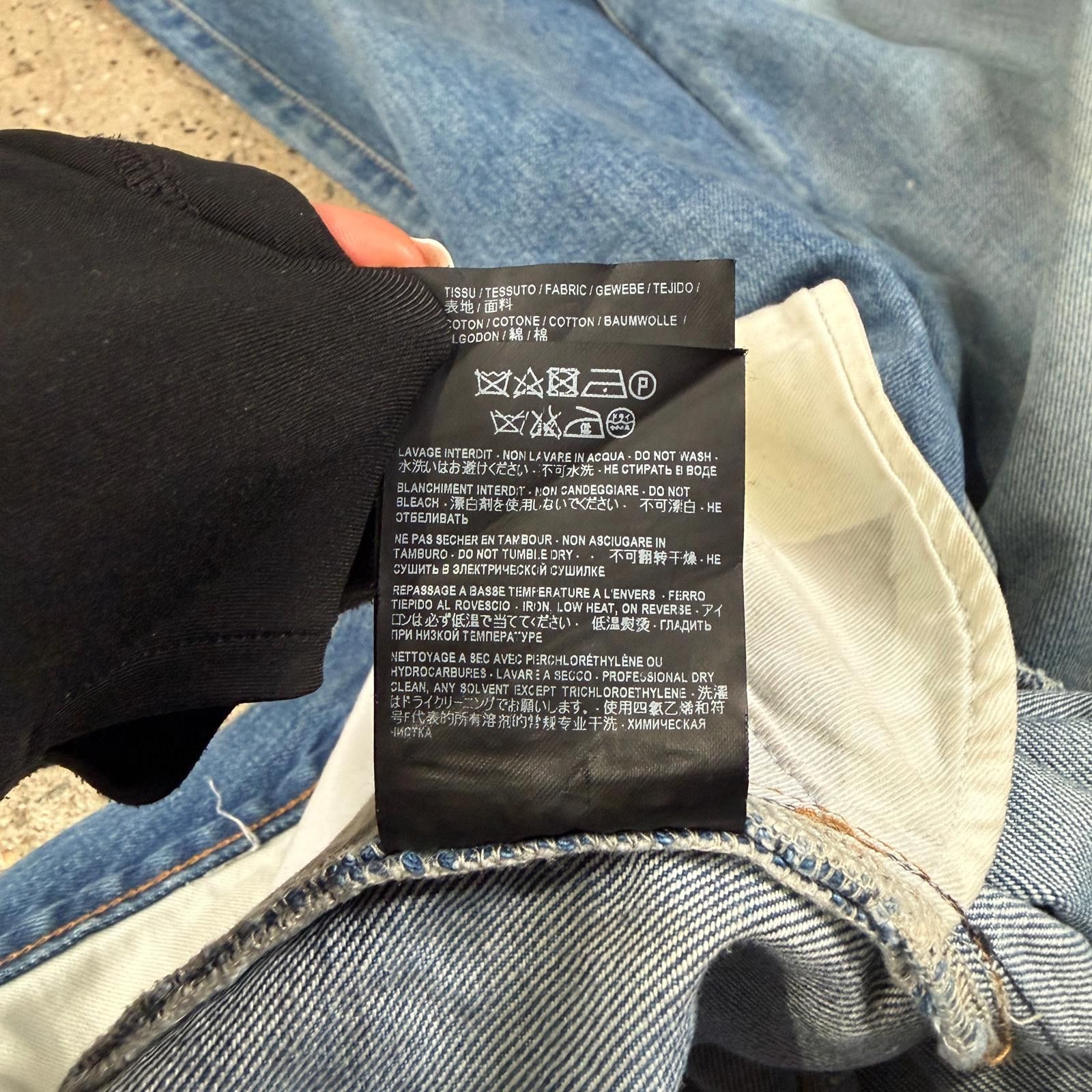 Saint Laurent Paris Saint Laurent D02 Embroidered Jeans Size US 31 - 10 Thumbnail