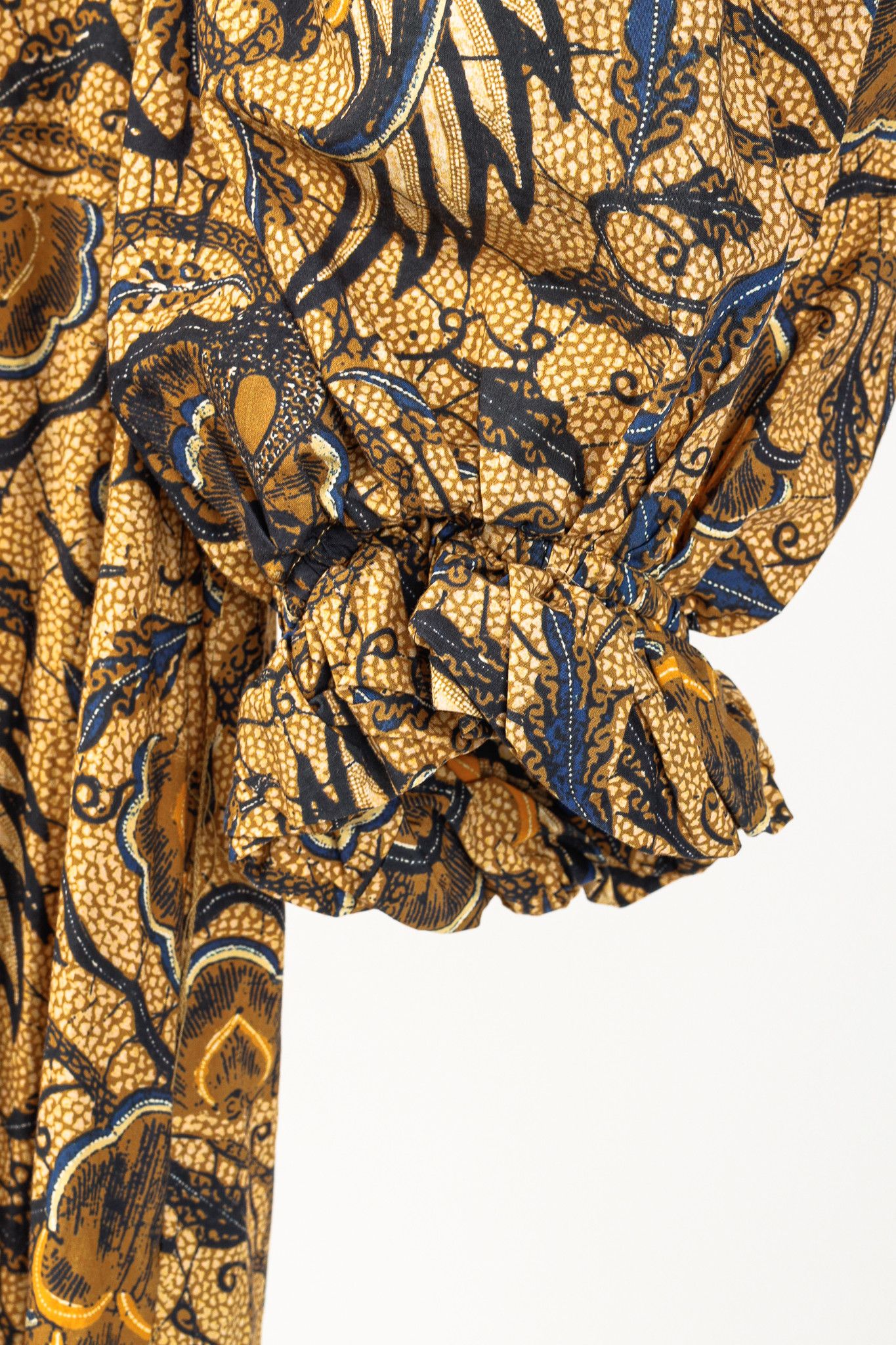 Ulla Johnson Ulla Johnson Fall'21 Rosalind Batik Print Puff Sleeve Maxi Size S / US 4 / IT 40 - 6 Thumbnail