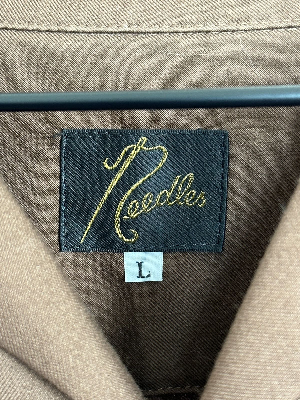 Needles Brown Button Up Size L Size US L / EU 52-54 / 3 - 3 Thumbnail