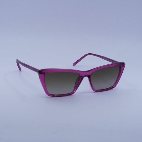 Saint Laurent Paris Saint Laurent SL737 MICA THIN 006 Sunglasses Cyclamen Size ONE SIZE - 1 Thumbnail