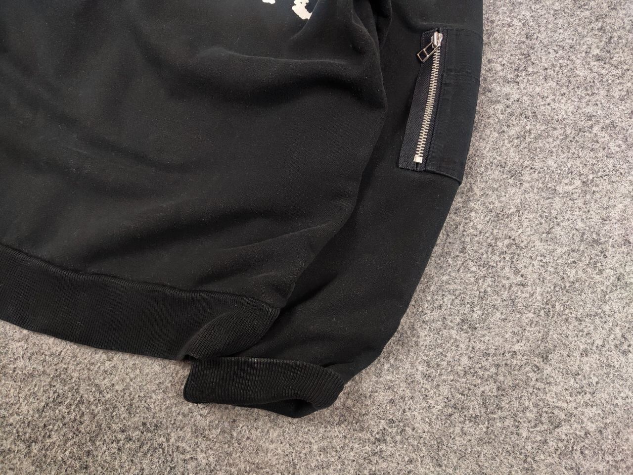 Japanese Brand Vintage 90's Double Steal Japanese Logo Black Sweatshirt Size US M / EU 48-50 / 2 - 6 Thumbnail