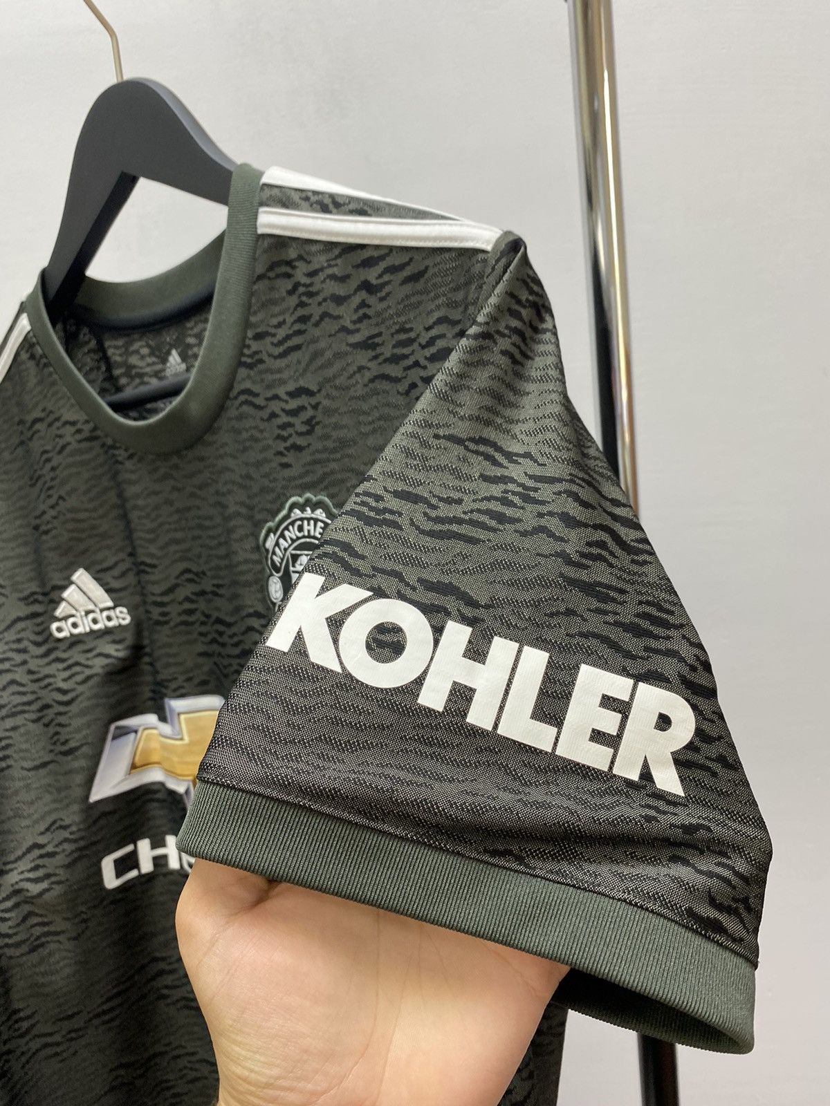 Adidas Adidas Manchester United 2020 2021 Away Soccer Jersey Third Size US L / EU 52-54 / 3 - 13 Thumbnail